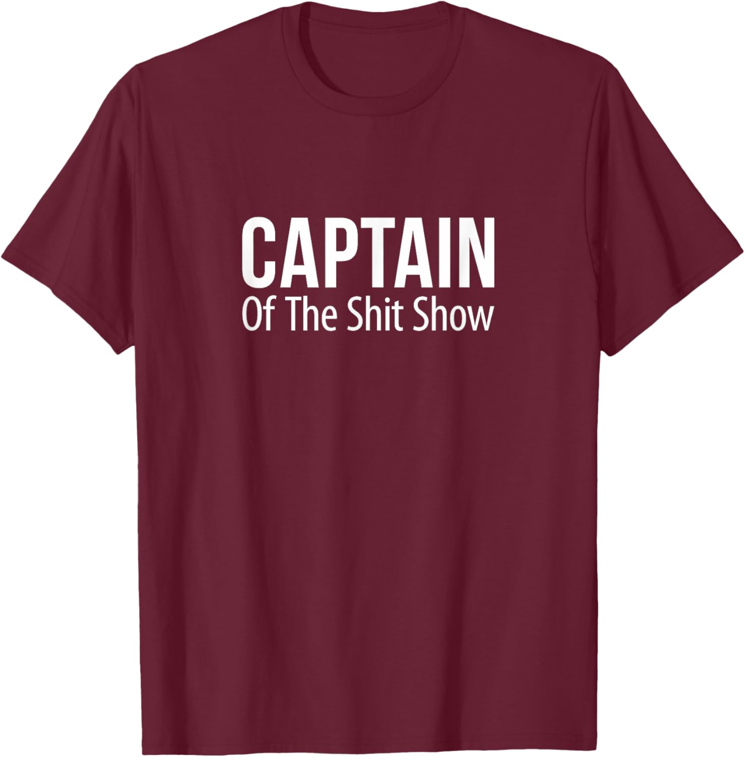 Captain Of The Shit Show T-Shirt Fun Graphic Tee for Humor Lovers - 8