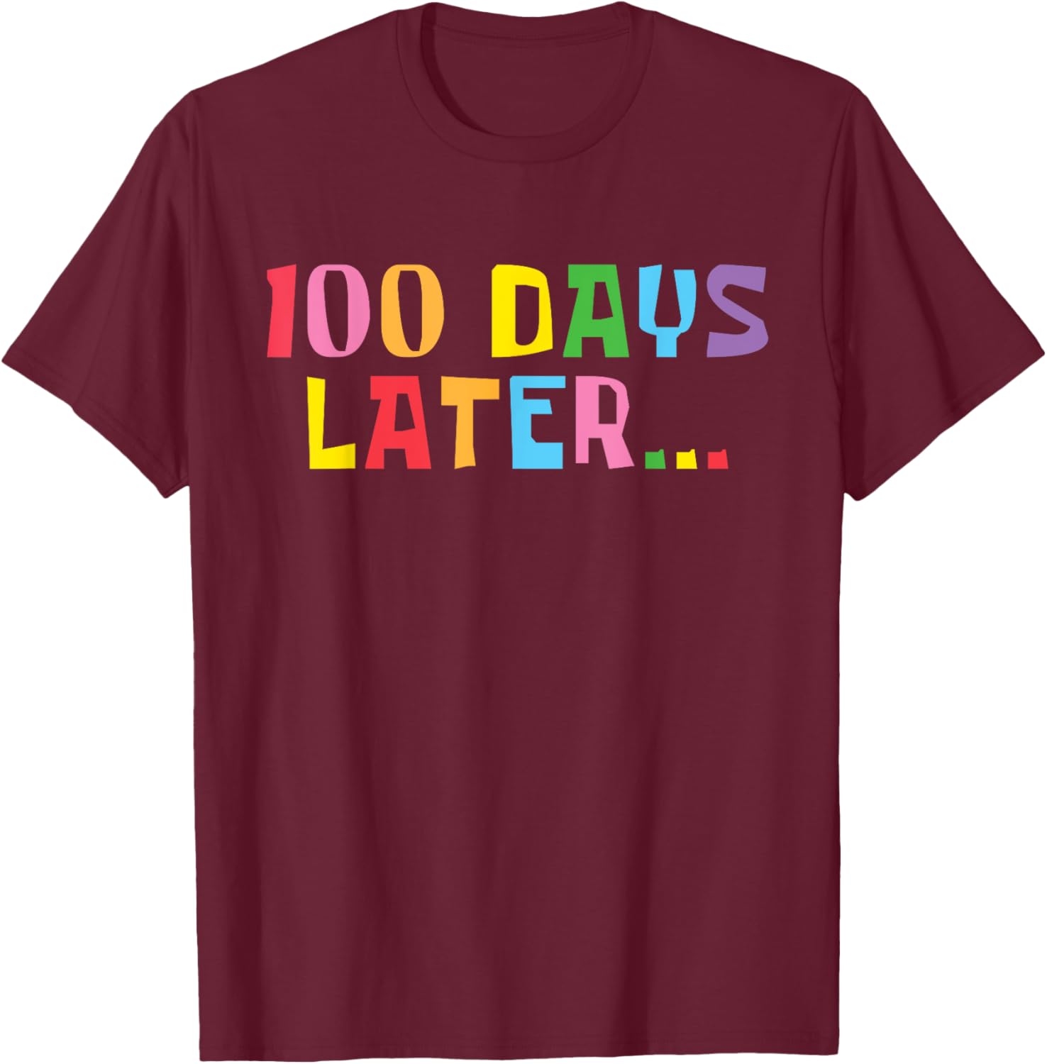 100 Days of School T-Shirt for Kids Boys and Girls Fun 100th Day Design - 14