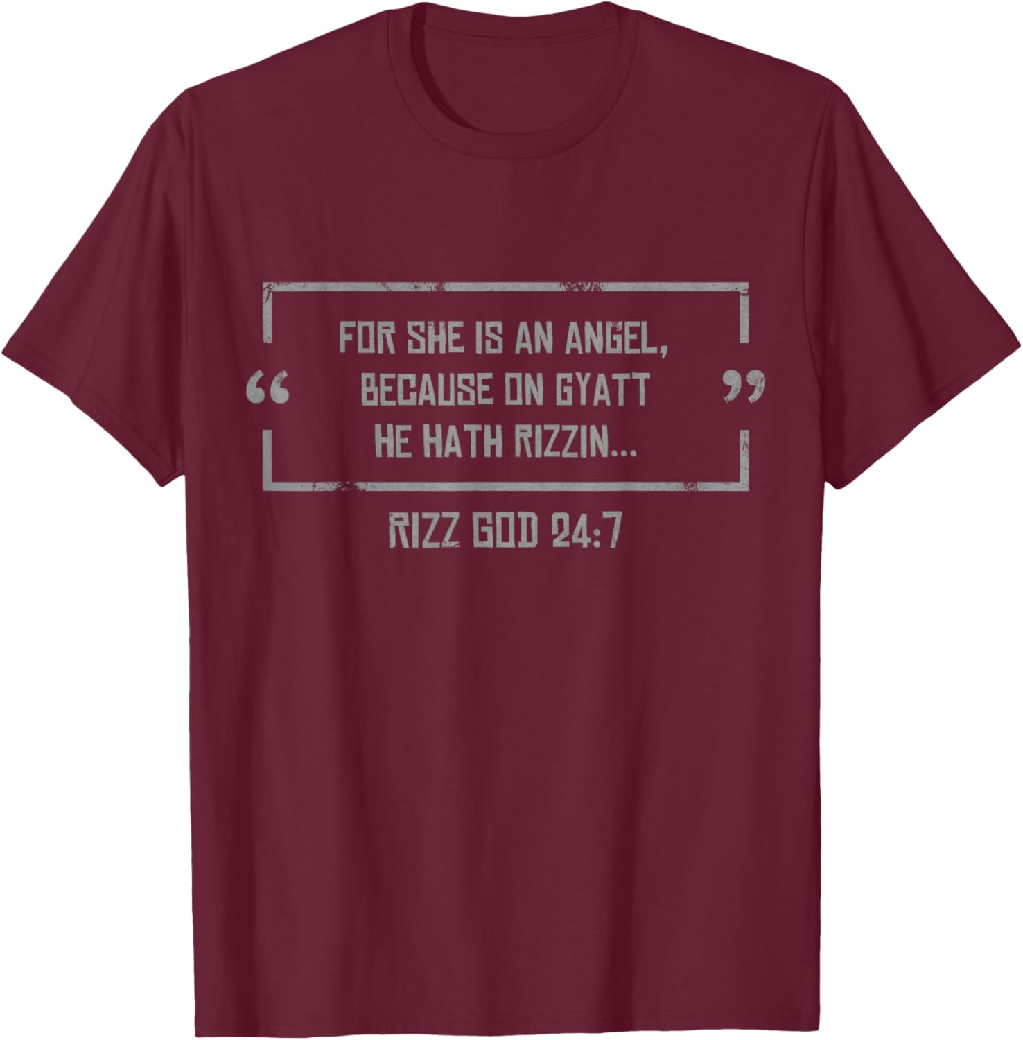 Rizz God T-Shirt - Funny Meme Design for Charisma Lovers - 29