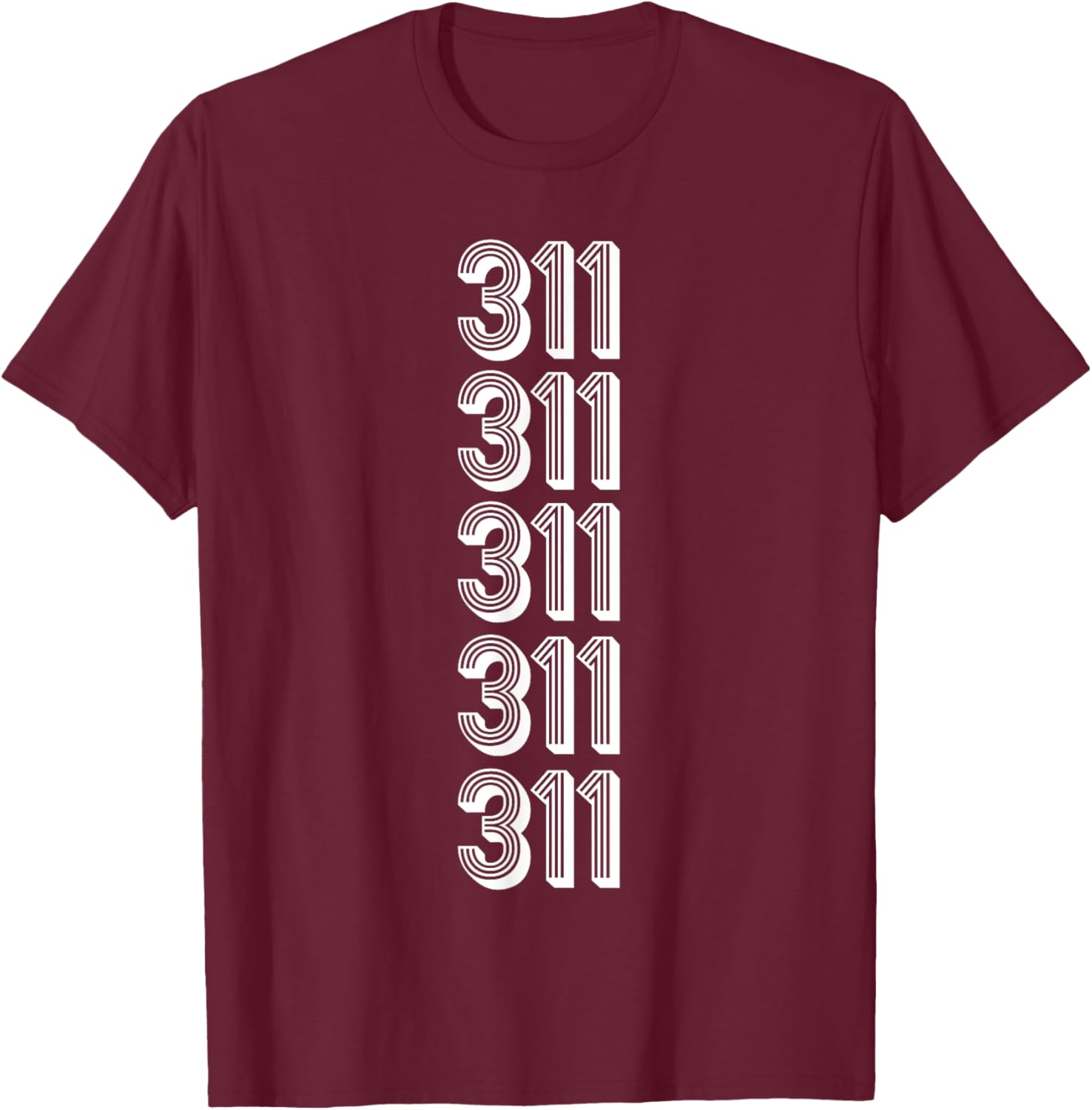 311 Area Code Chicago T-Shirt for Trendy City Lovers and Travelers - 21