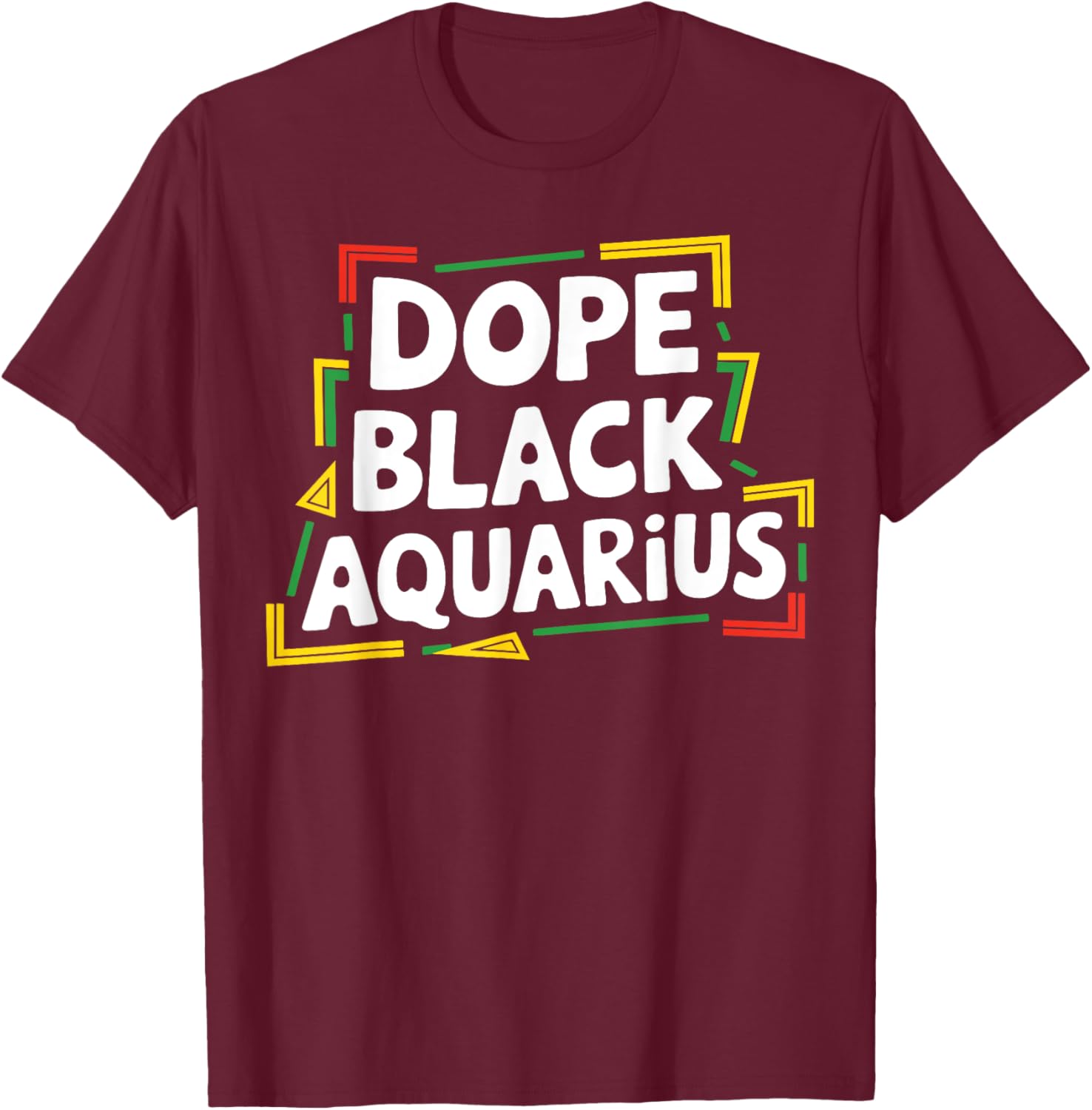 Stylish Melanin Aquarius Zodiac T-Shirt for Black Astrology Lovers - 5