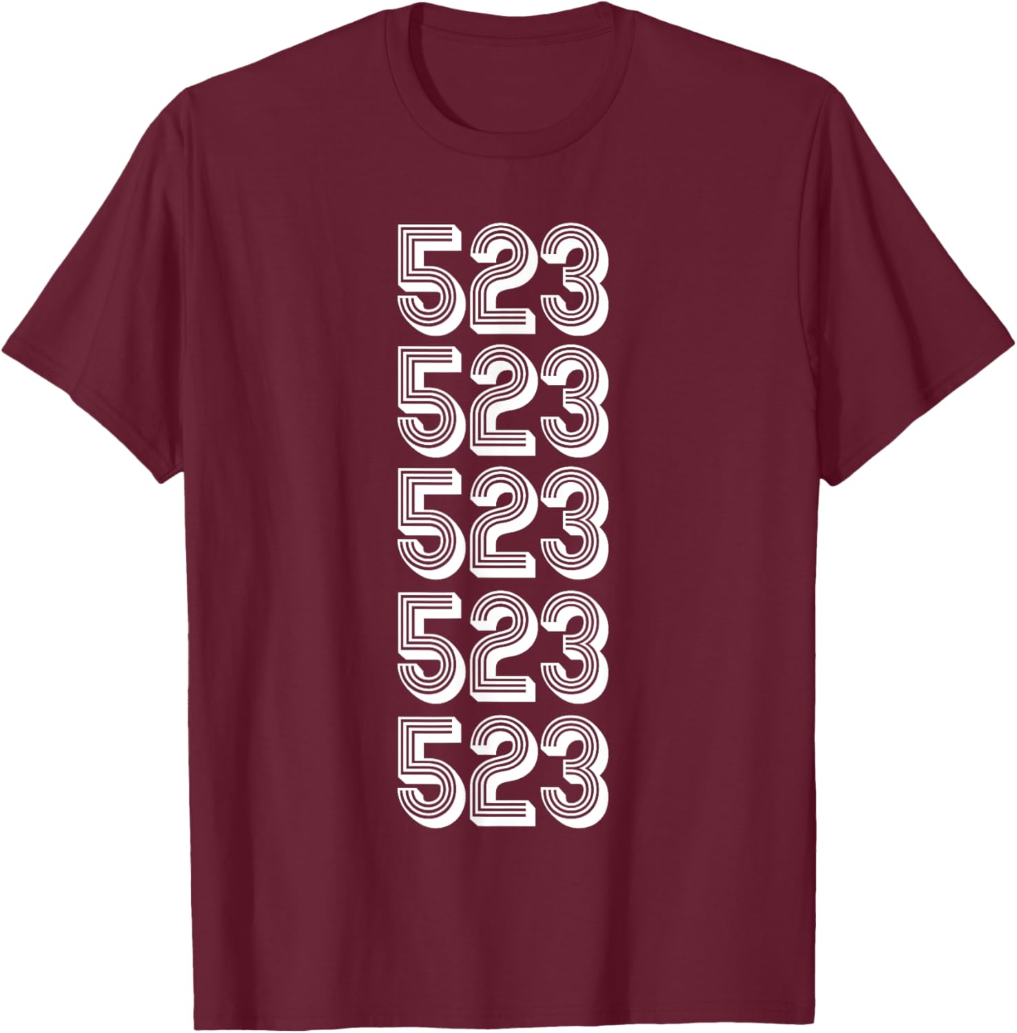 523 Area Code Non Geographic Services T-Shirt - Fun and Stylish Apparel - 5