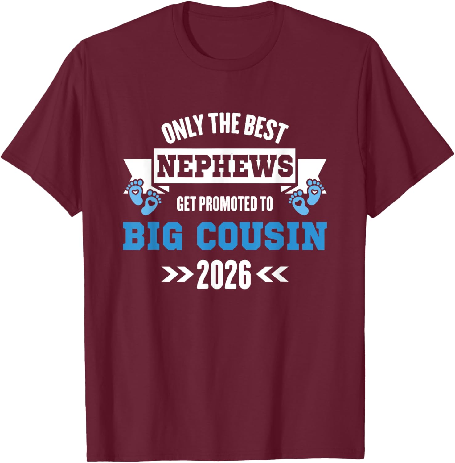 Best Nephew Big Cousin T-Shirt Est 2026 Perfect Gift for Family - 10