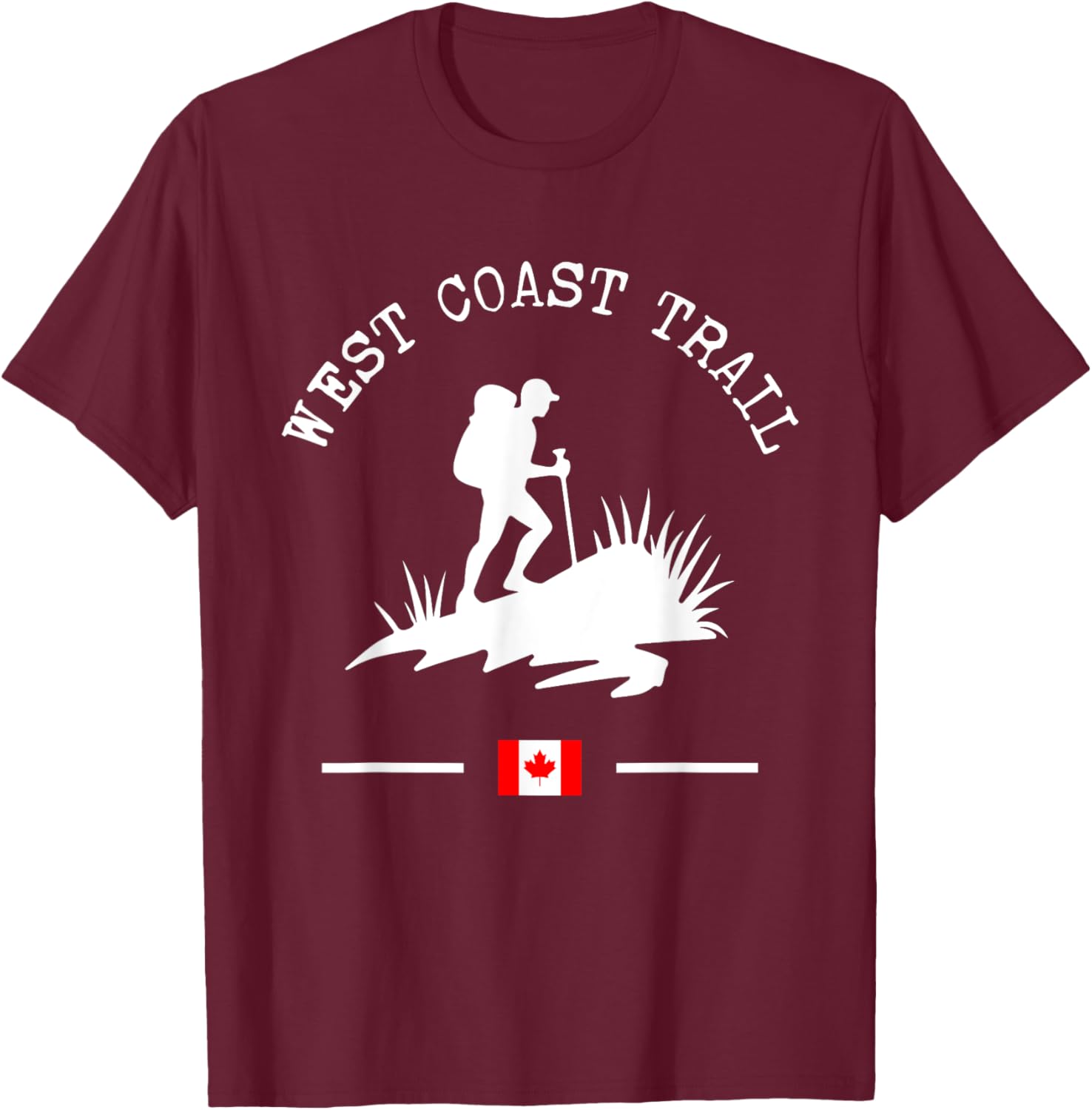 West Coast Trail Hiker Dominion Trekking T-Shirt for Outdoor Adventures - 13