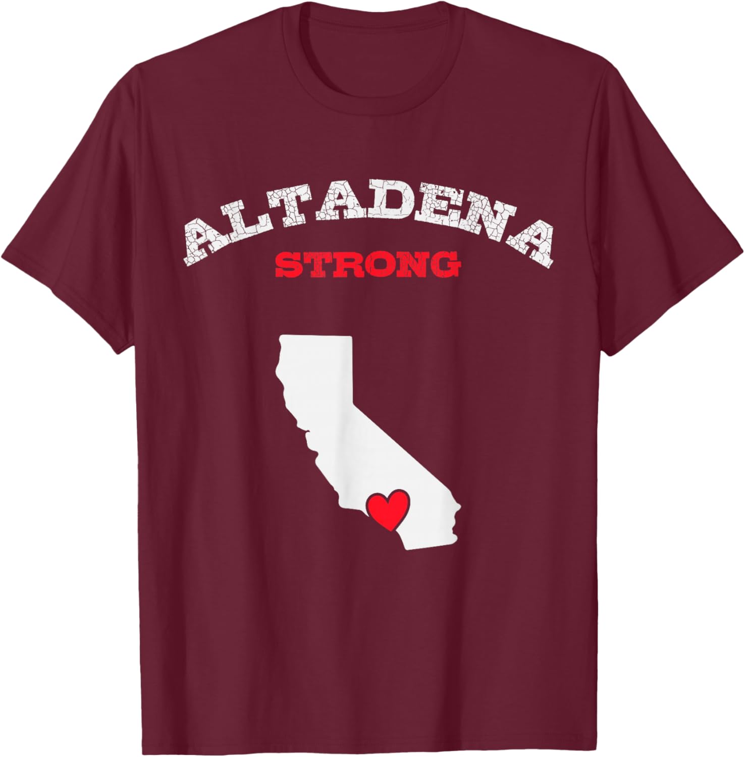 Altadena Strong LAFD Los Angeles California Pride T-Shirt for All Ages - 10