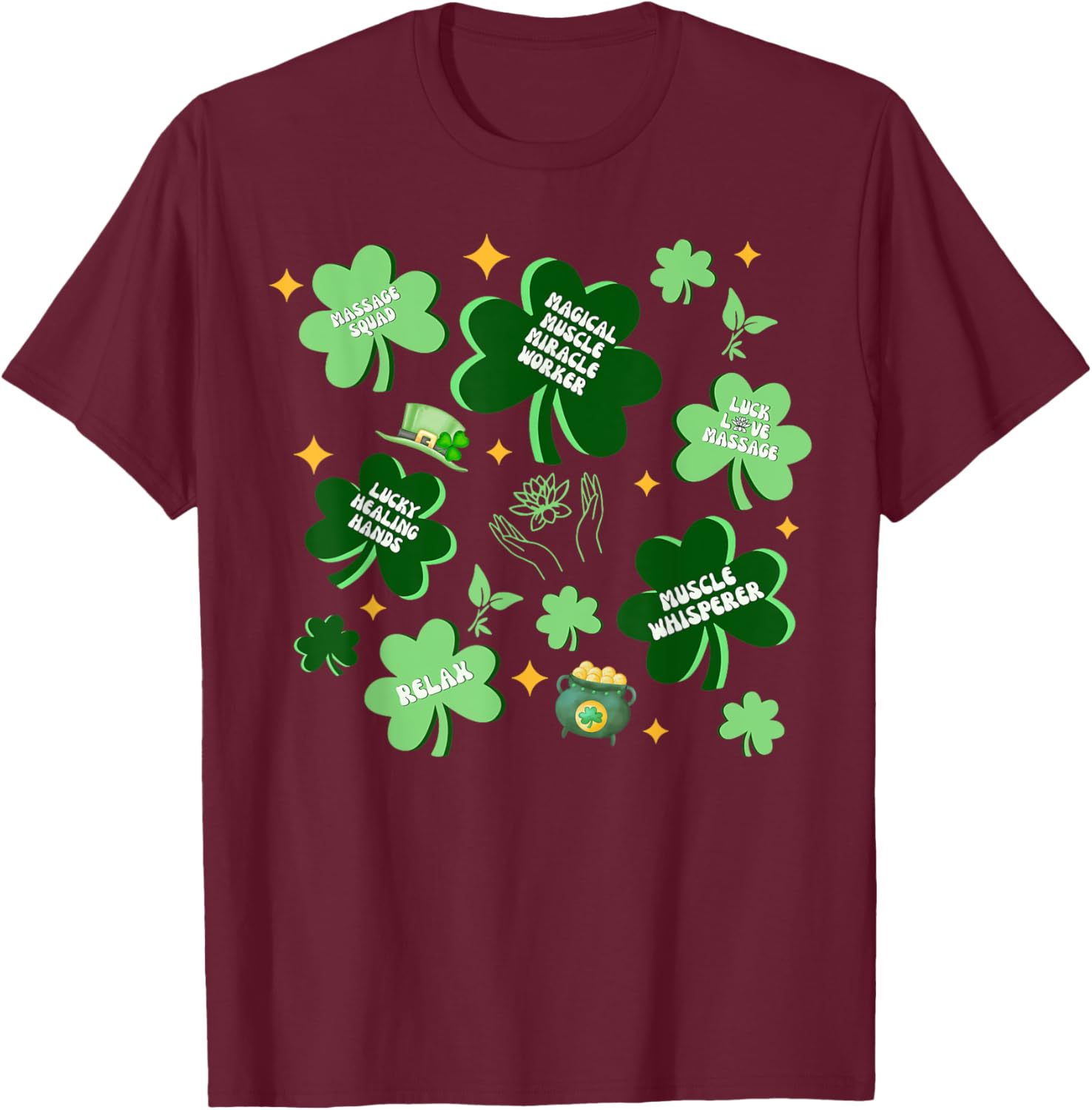 St Patricks Day Massage Therapist Graduation T-Shirt for LMTs - 9