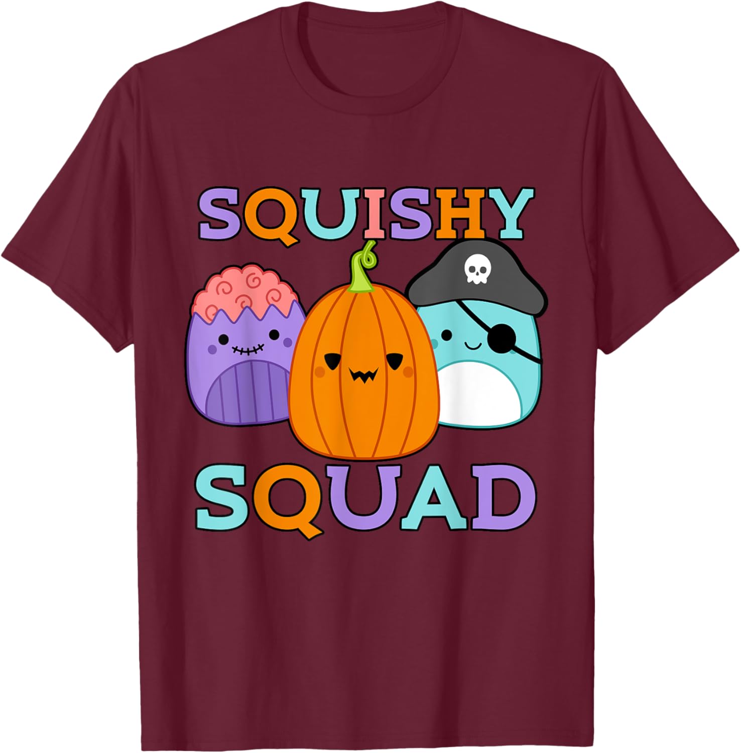 Squishy Squad Birthday Soft Toy T-Shirt for Kids, Fun Gift for Boys and Girls - 4