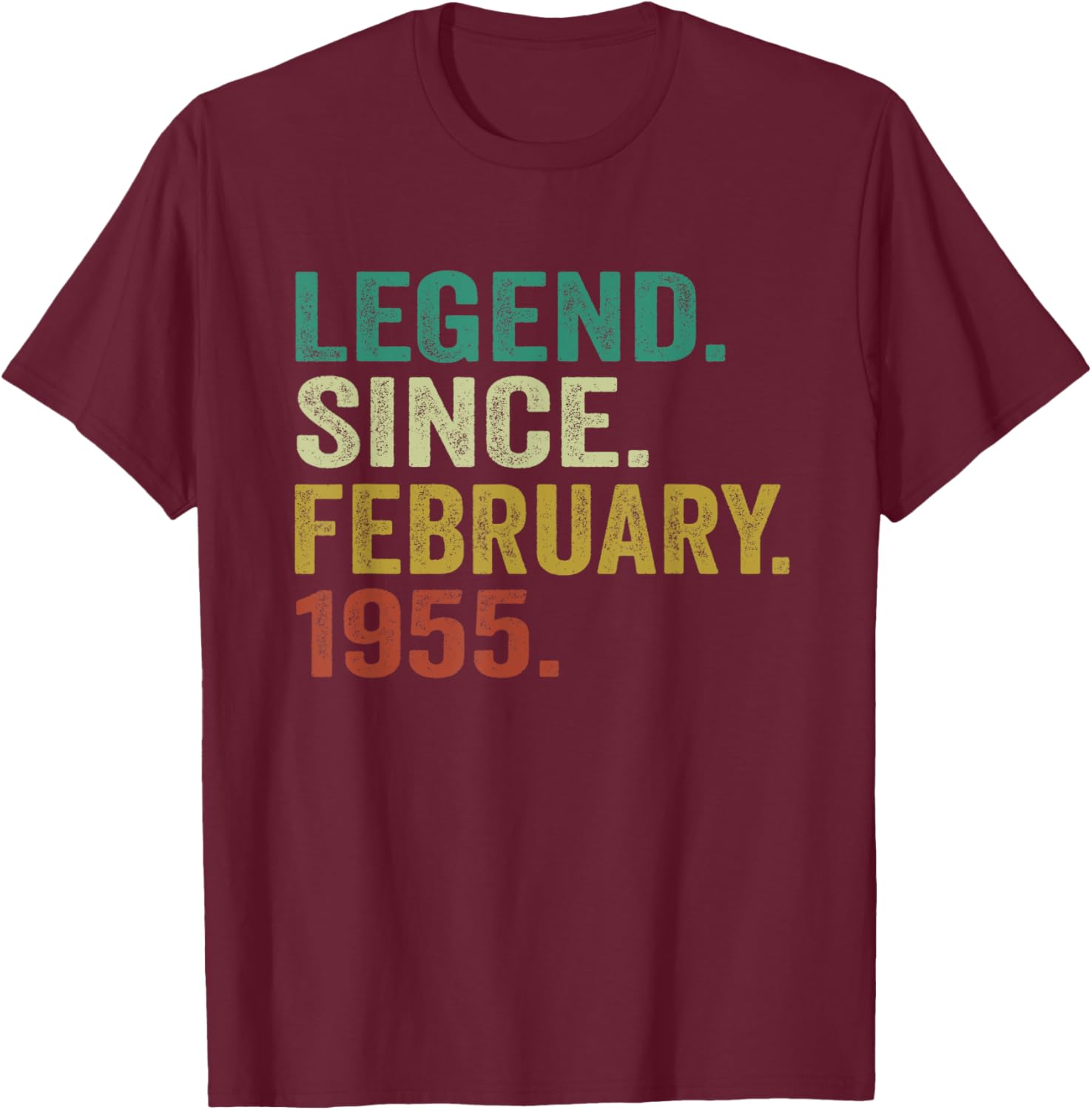 70th Birthday T-Shirt Celebrating 70 Years of Legend Since 1955 - 11