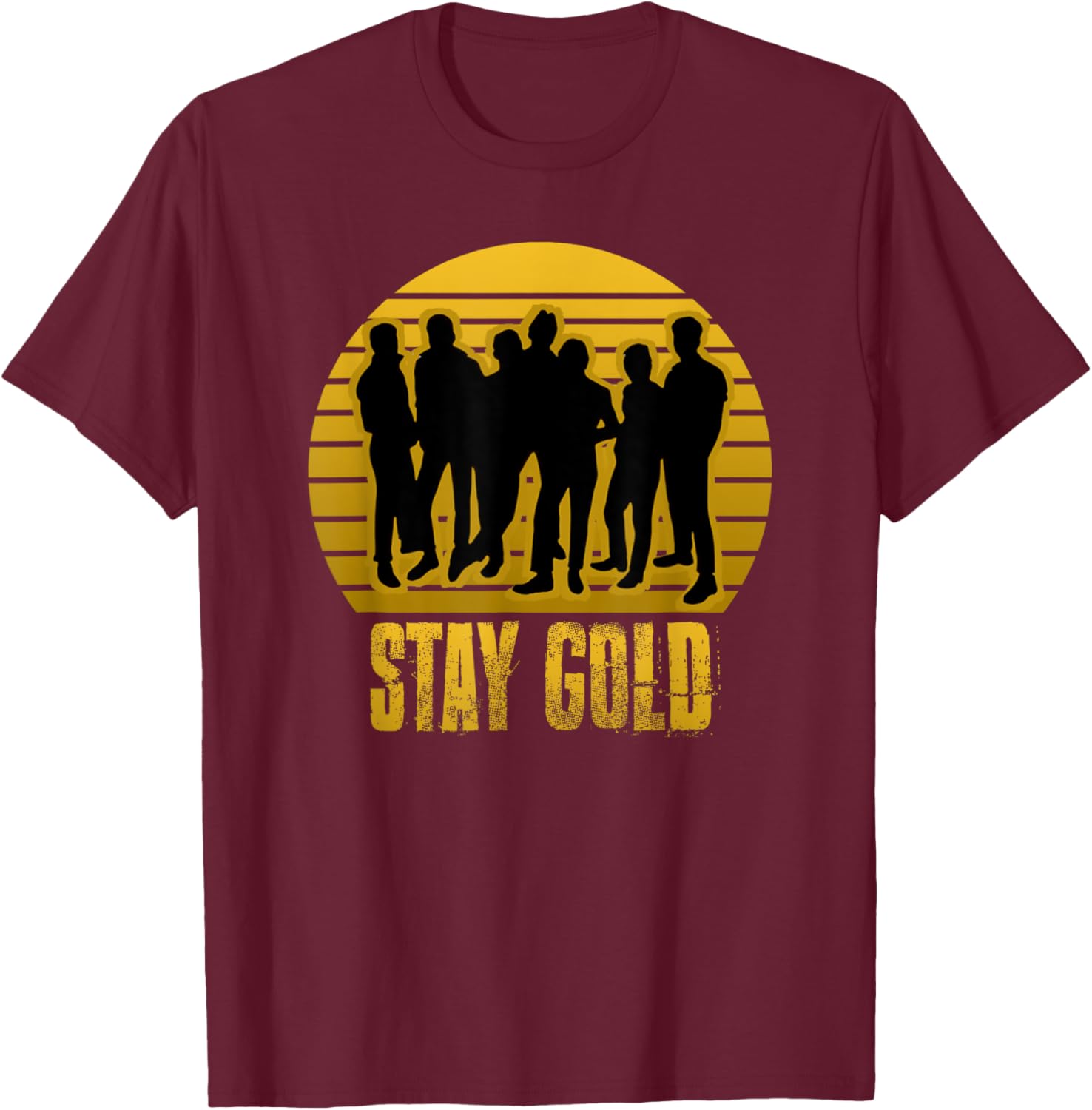 Vintage Retro Stay Gold 1983 Ponyboy T-Shirt for Classic Movie Fans - 23