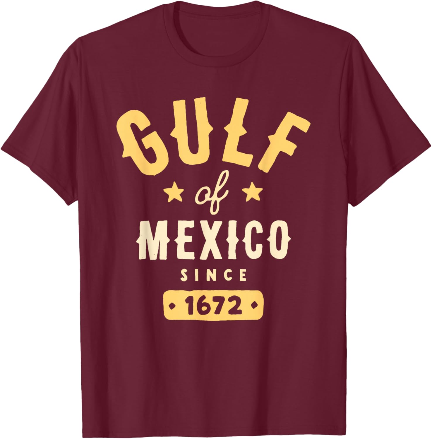 Gulf of Mexico Since 1672 T-Shirt – Vintage Style for Beach Lovers - 6