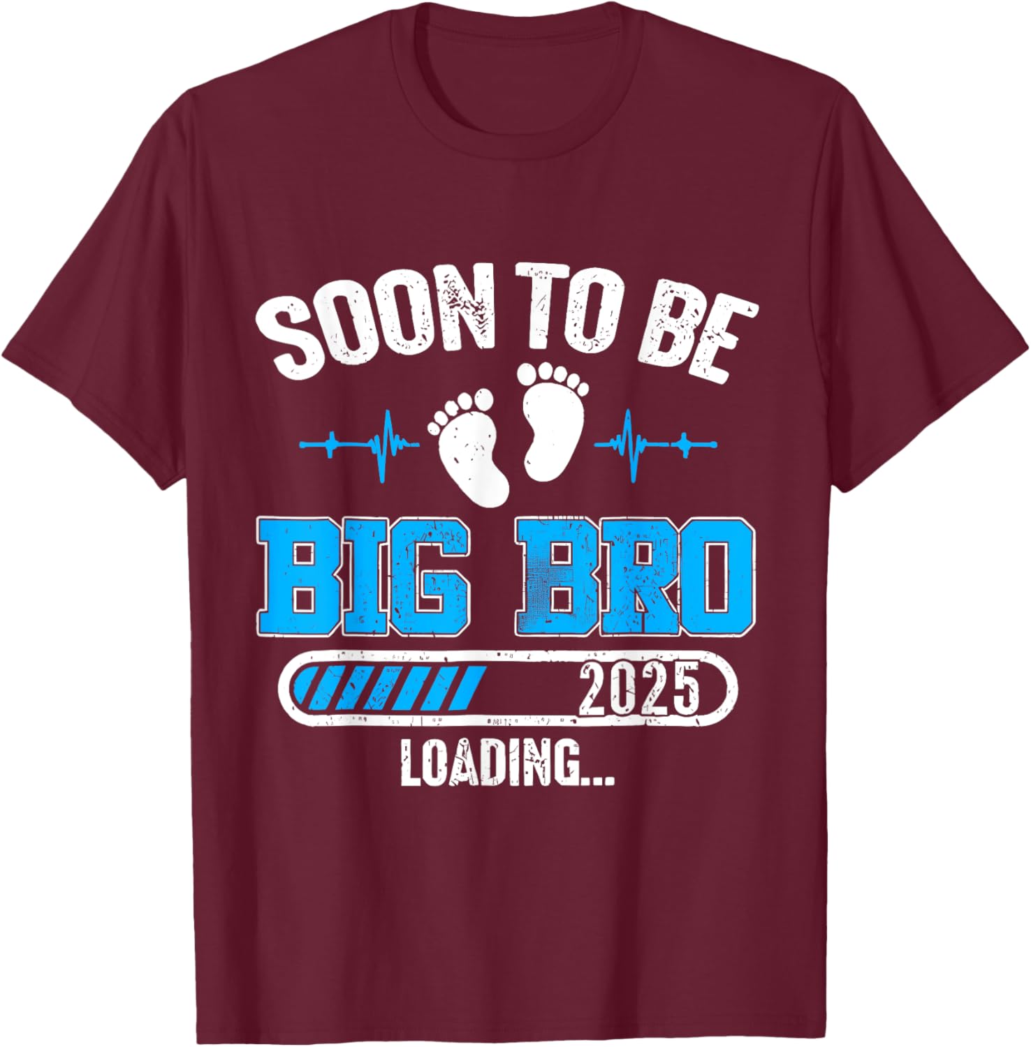 Soon To Be Big Brother 2025 Loading Pregnancy Announcement T-Shirt - 4