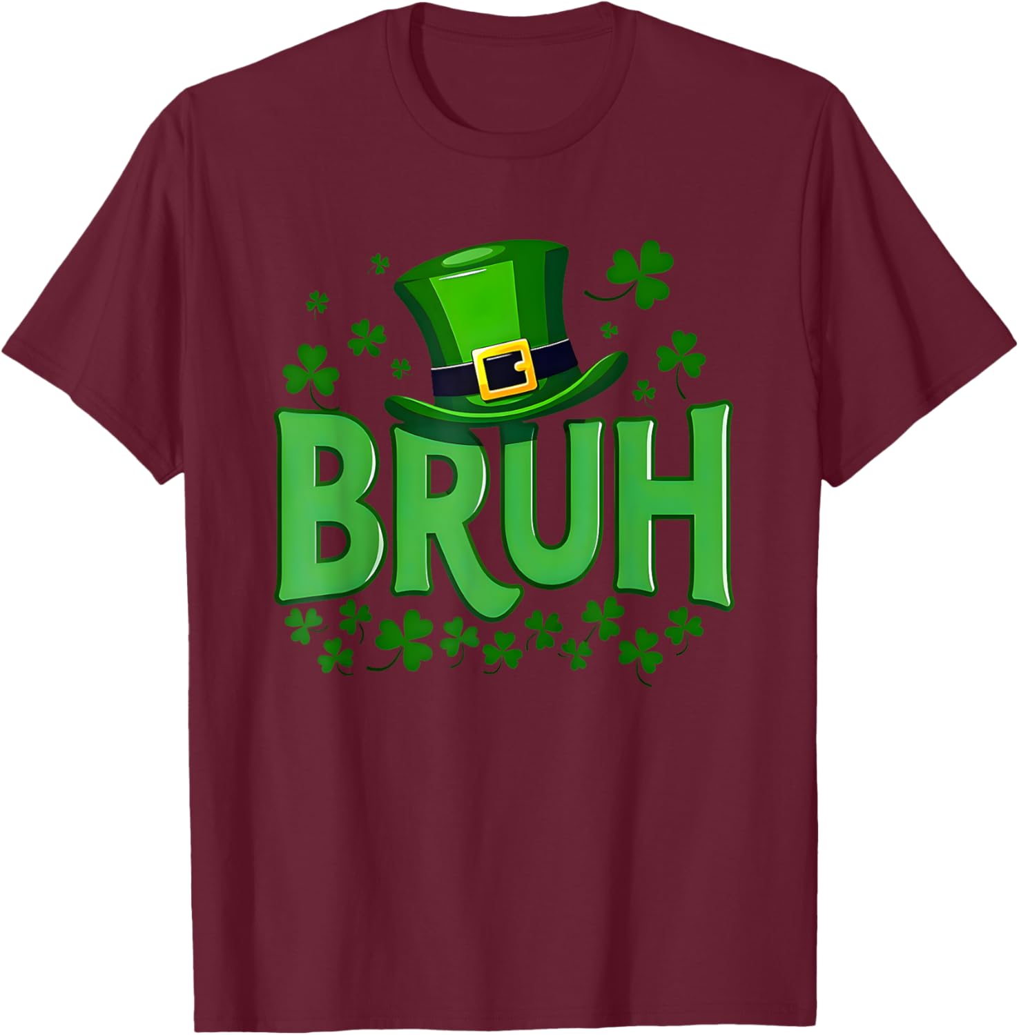 Cool Bruh Dabbing Shamrock T-Shirt for St Patricks Day Teens and Kids - 21