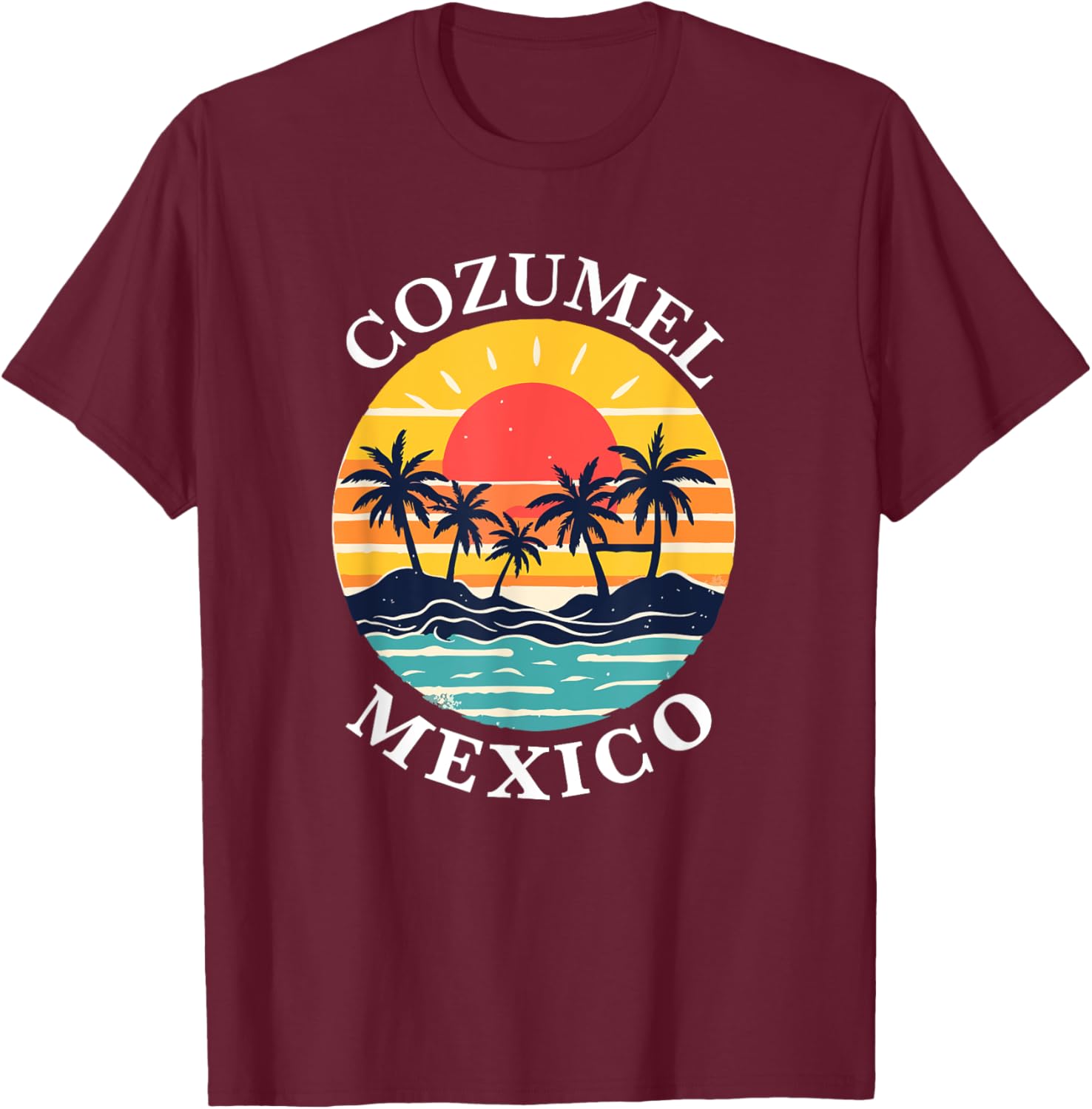 Cozumel Mexico Souvenir T-Shirt for Men and Women Travel Reminders - 3