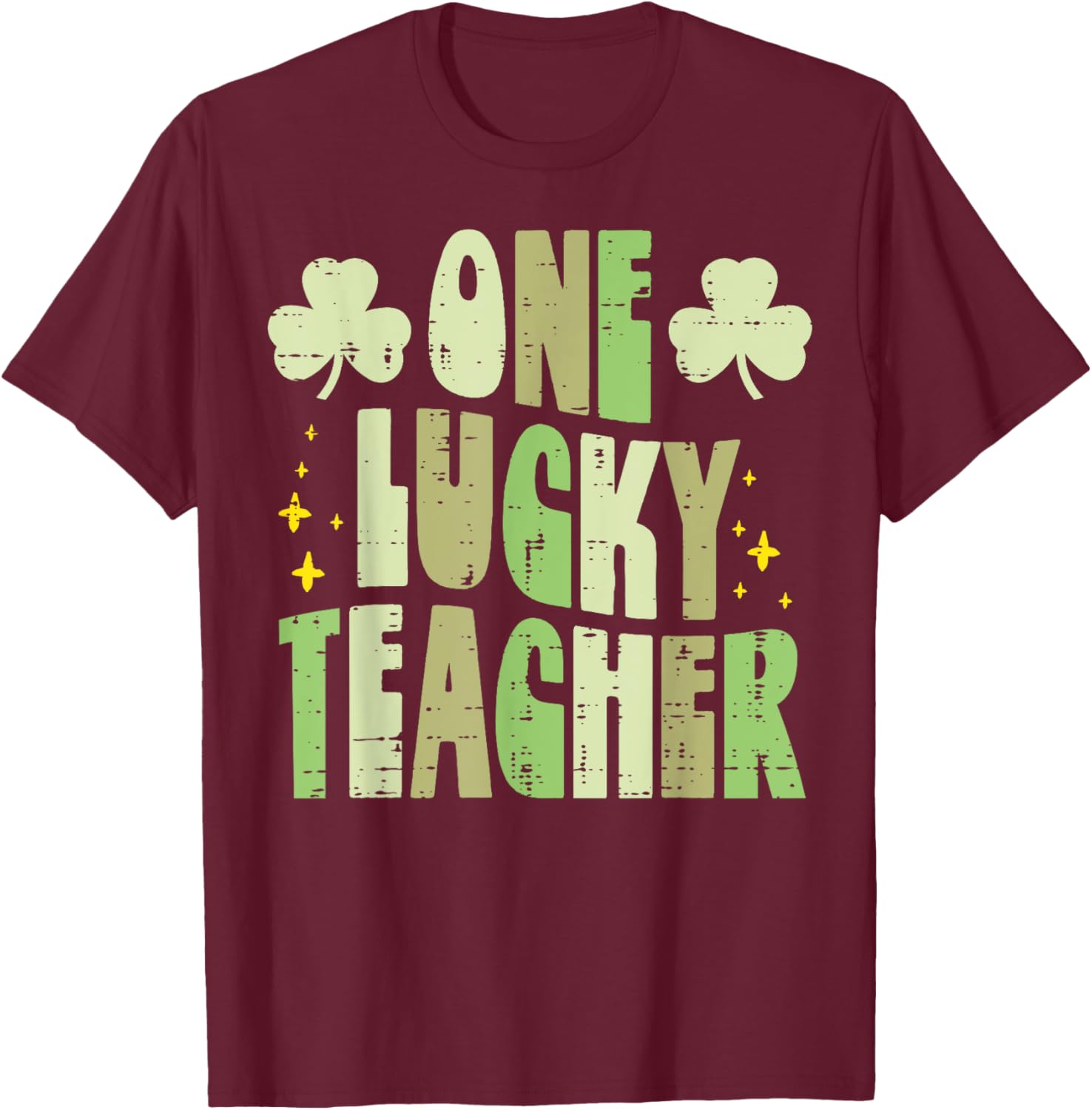 St Patricks Day One Lucky Teacher T-Shirt for Men and Women - 15