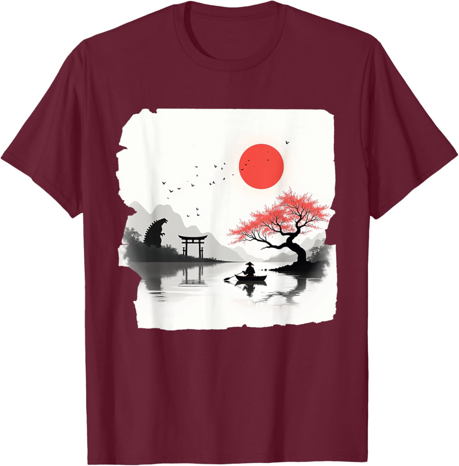 Retro Vintage Japanese Kaiju Art T-Shirt for Unique Style Lovers - 20