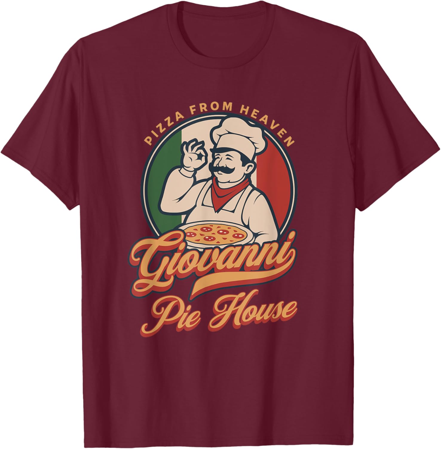 Vintage Pizza Pie T-Shirt for Pizzeria Lovers - Fun and Stylish Apparel - 10