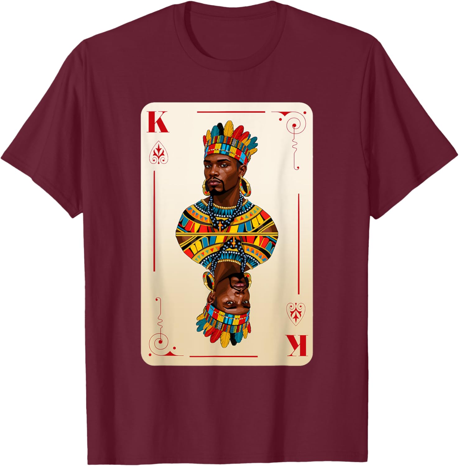 African King Black Pride BHM Couples T-Shirt for Men - Matching Style - 20
