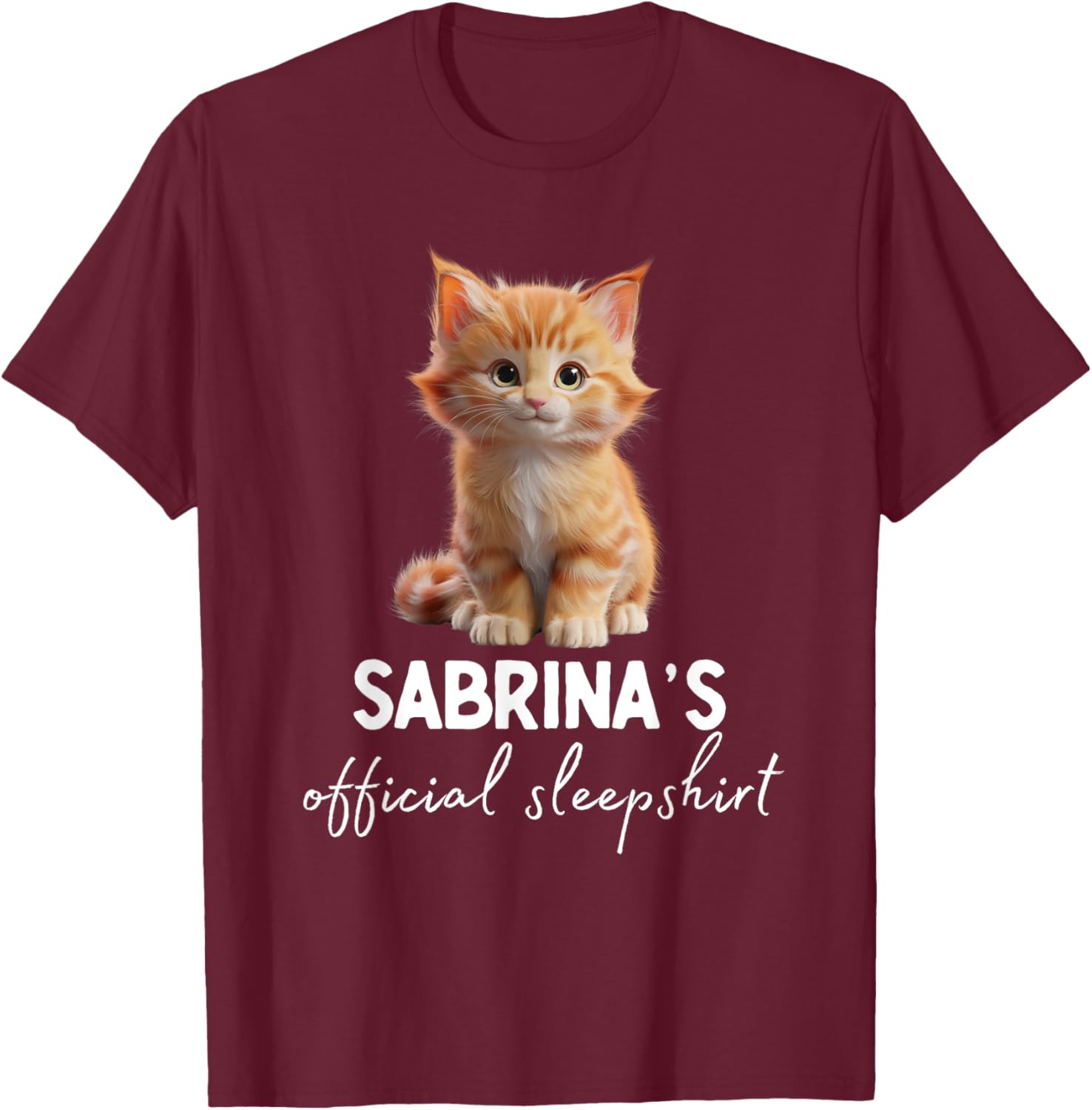 SABRINA'S Official Cat Sleepshirt Pyjama T-Shirt for Comfort and Style - 7