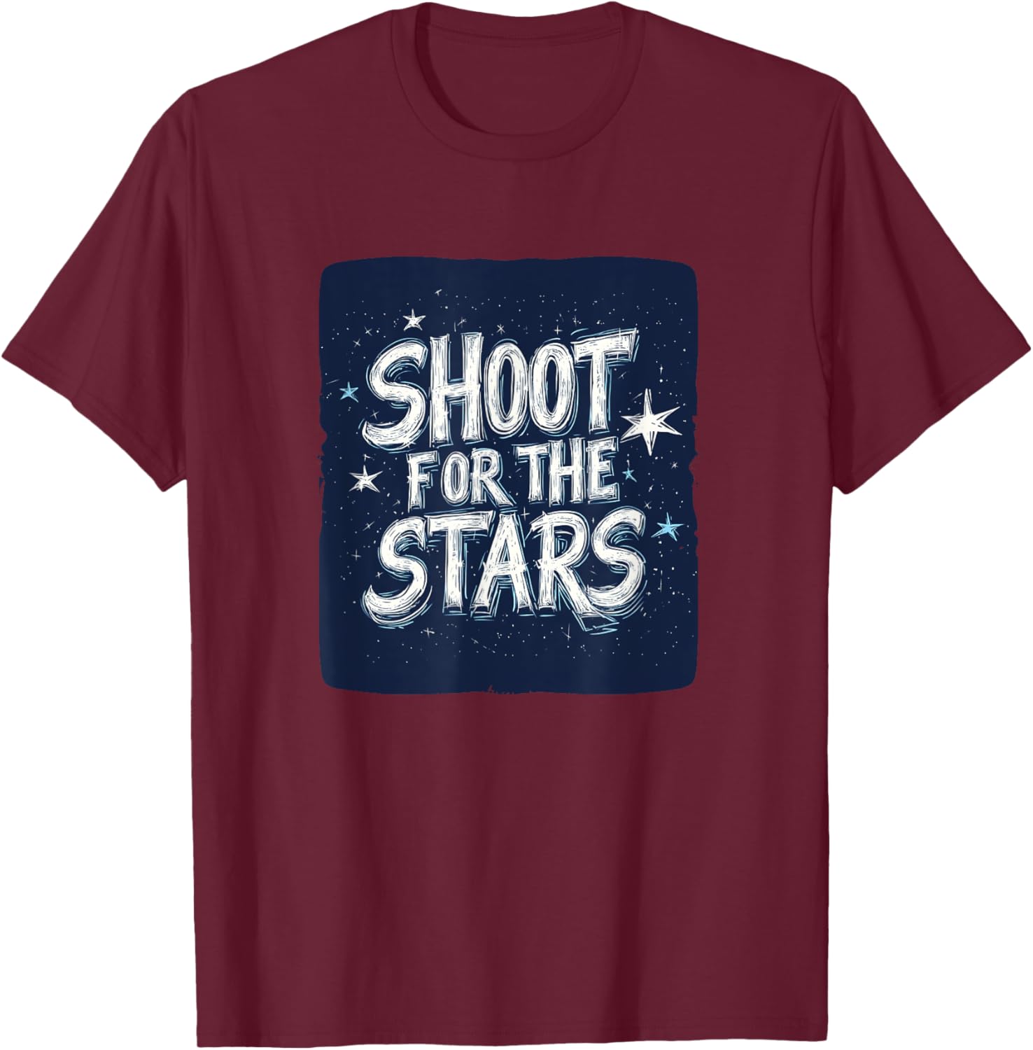 Awesome Shoot for the Stars Statement T-Shirt for Trendy Style - 15