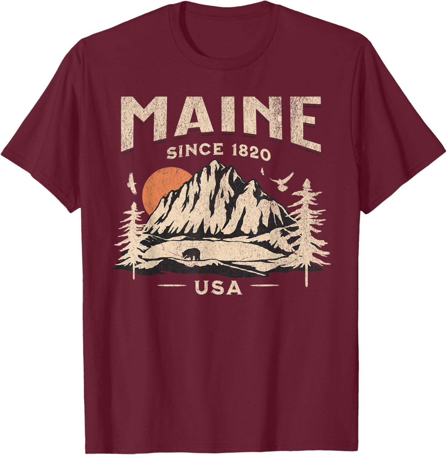 Stylish Maine T-Shirt for Casual Wear - Perfect for Every Adventure - 21