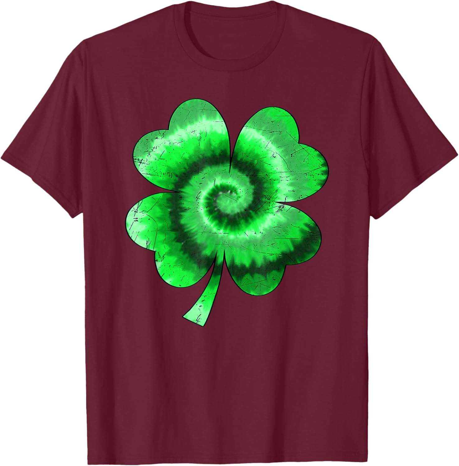 Tie Dye Shamrock T-Shirt for St Patrick's Day - Fun for All Ages - 11