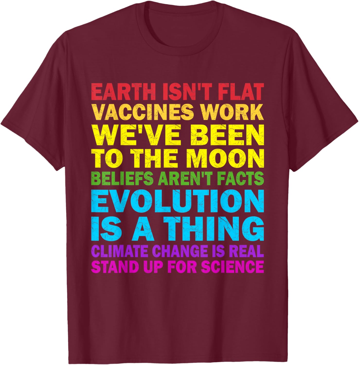 Support Science with a Colorful Bold Design T-Shirt for Everyone - 5