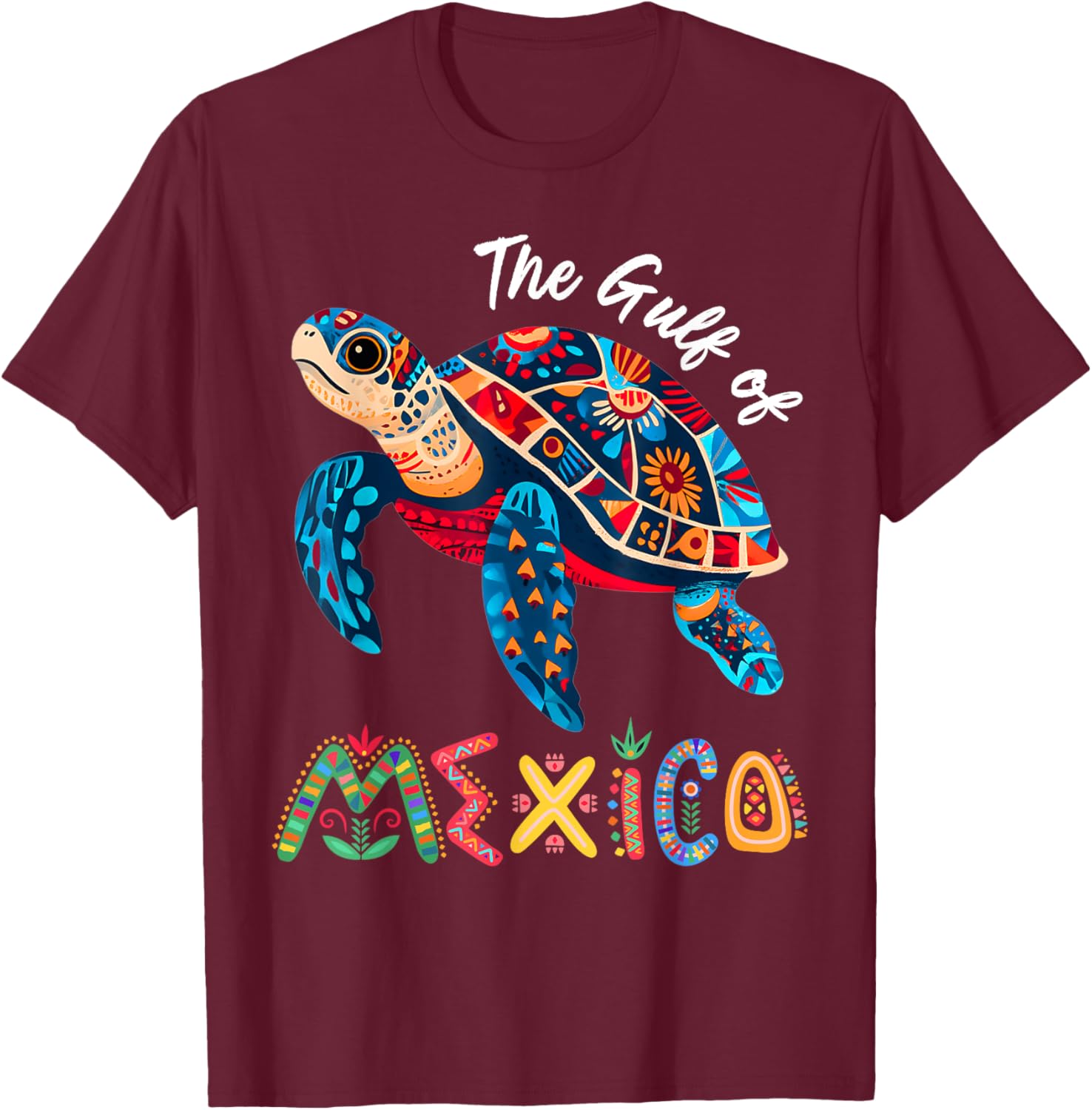 Sea Turtle Gulf of Mexico Forever T-Shirt for Ocean Lovers - 13