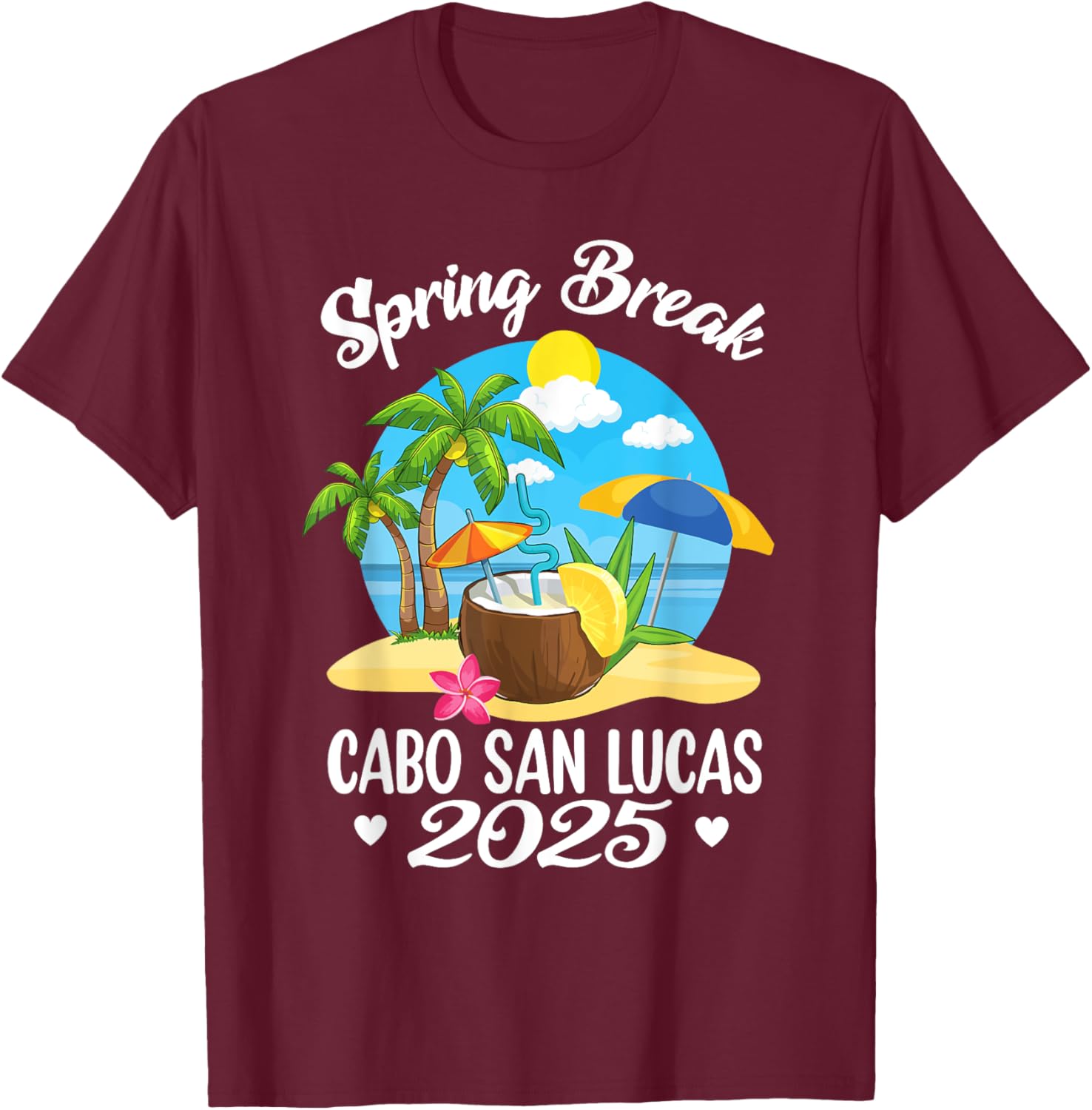Cabo San Lucas 2025 Spring Break Family Beach T-Shirt for Vacation Fun - 1