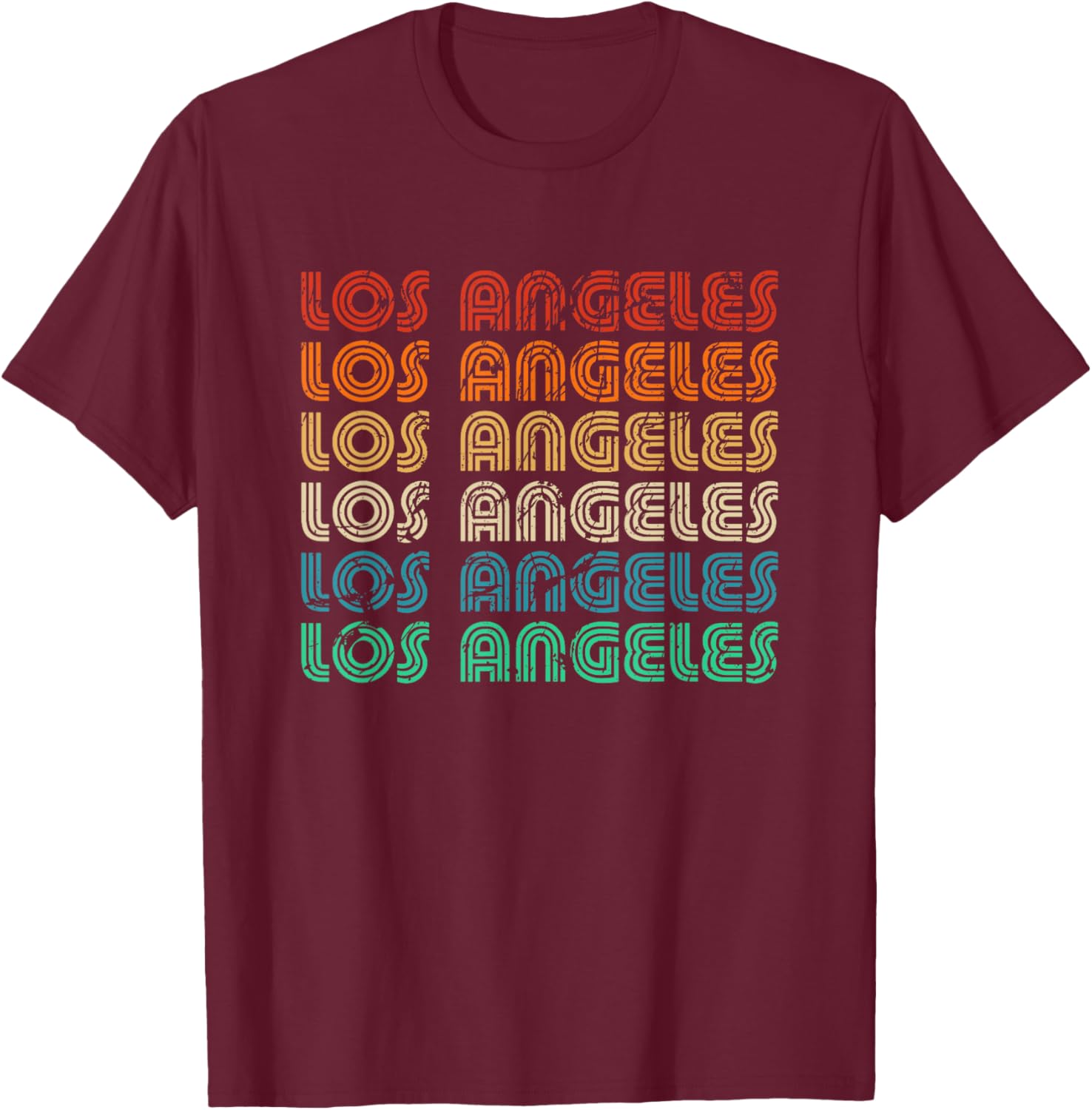 Los Angeles Vintage Retro T-Shirt California Style for Fashion Lovers - 6