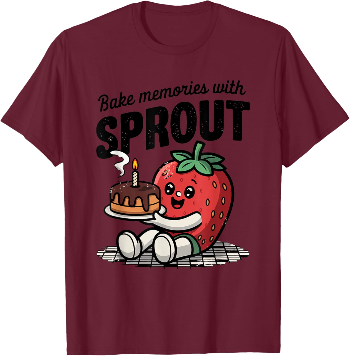 Bake Memories with Sprout Dandy's World Birthday T-Shirt for Kids - 3