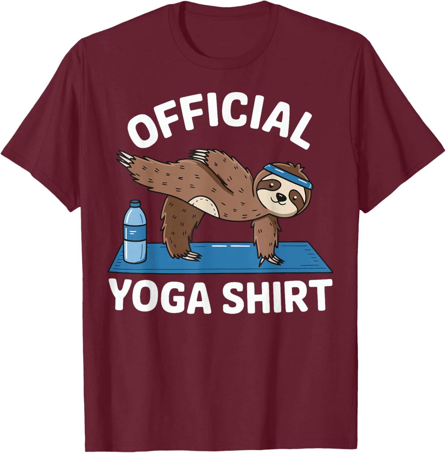 Sloth Yoga T-Shirt Cute and Comfy Apparel for Yoga Lovers - 14