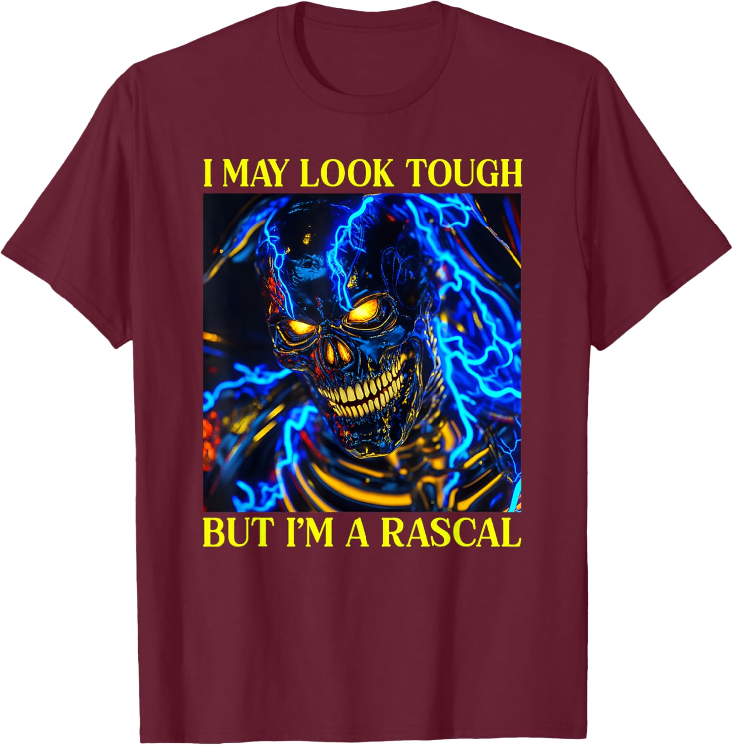 Funny Rascal Dank Meme Skeleton T-Shirt for Unique Style and Humor - 14