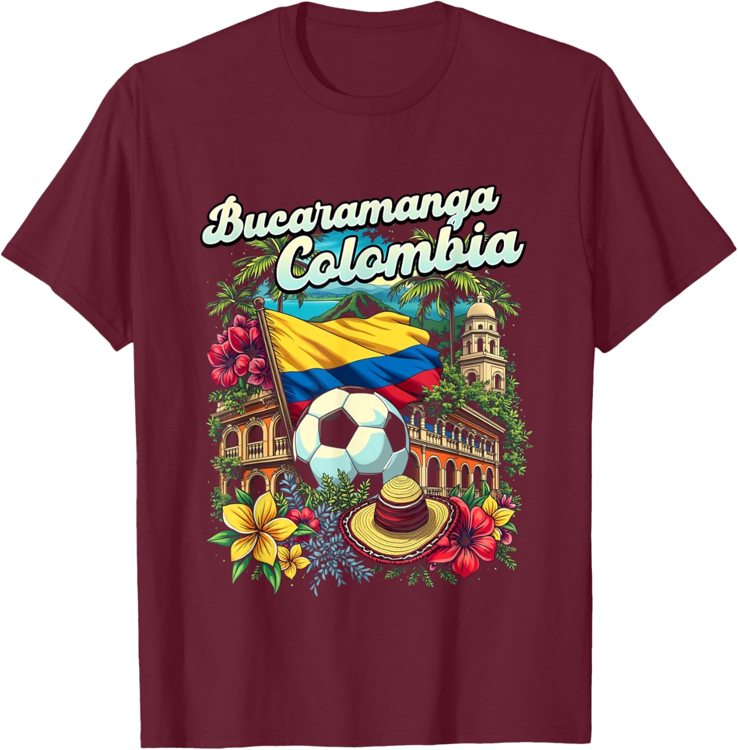Bucaramanga Vacation T-Shirt for Travel Lovers - Explore Colombia in Style - 3