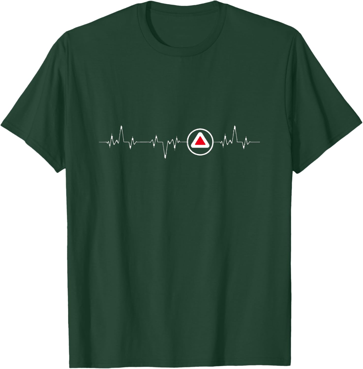 Sober AA Recovery Heartbeat T-Shirt for Men and Women, Embrace Sobriety - 15