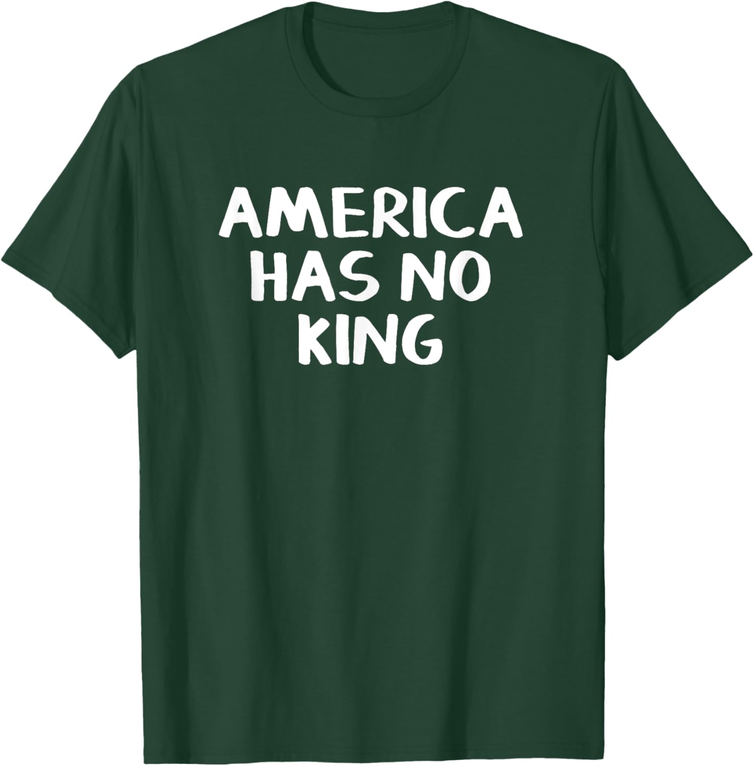 America Has No King T-Shirt for Patriotic Style and Comfort - 1