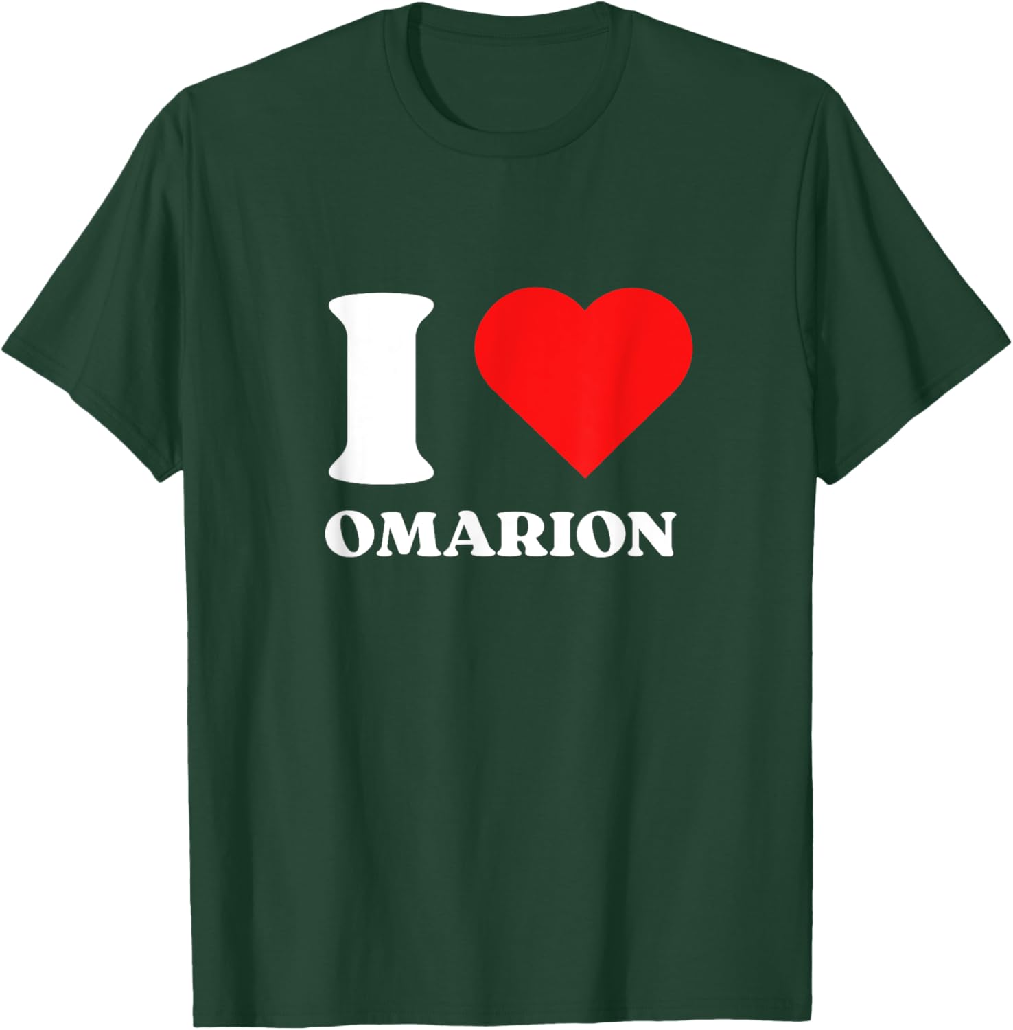Trendy I Love Omarion Y2K Valentine's Day T-Shirt for Music Lovers - 25