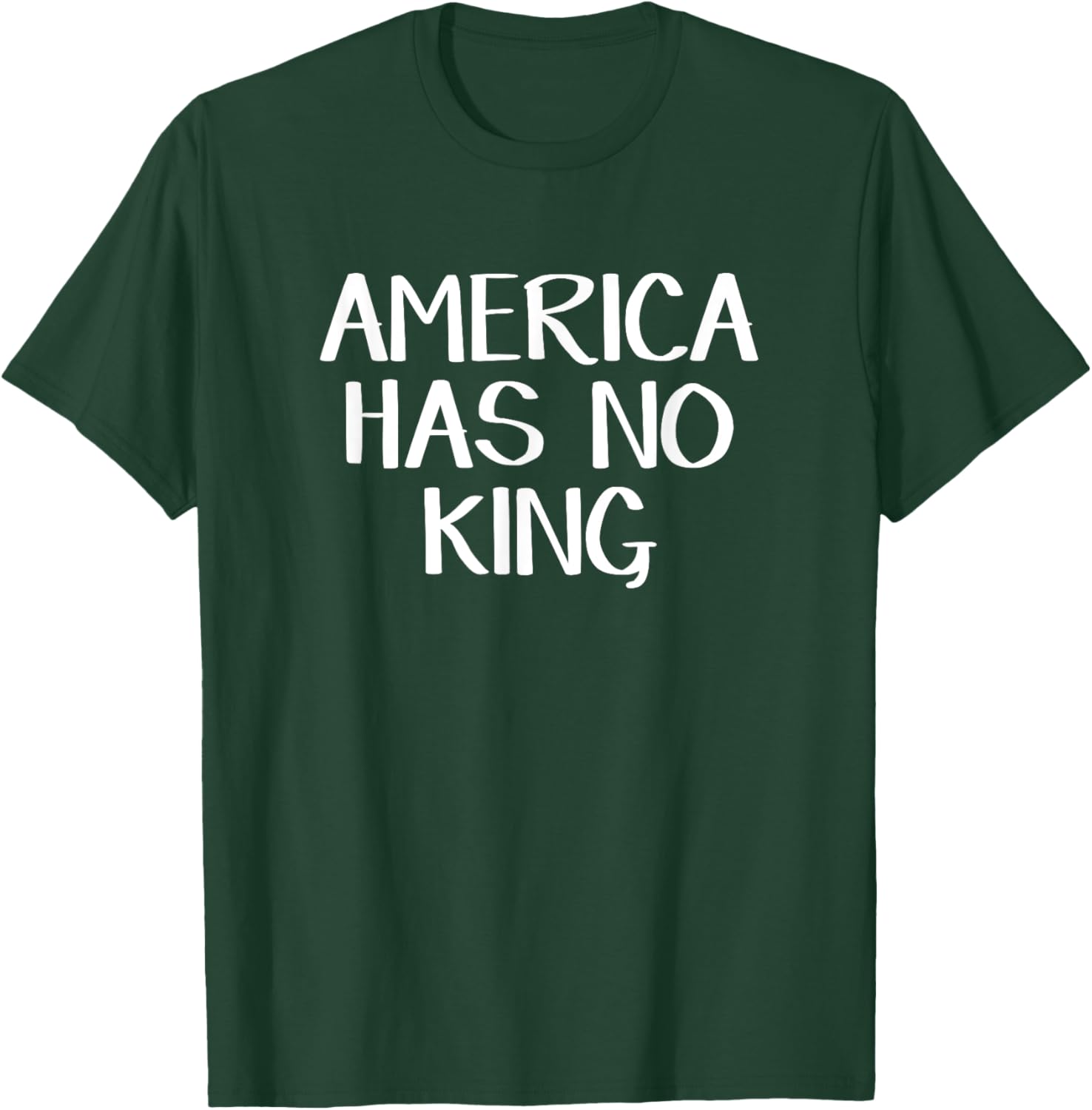America Has No King T-Shirt for Patriotic Style and Comfortable Wear - 23
