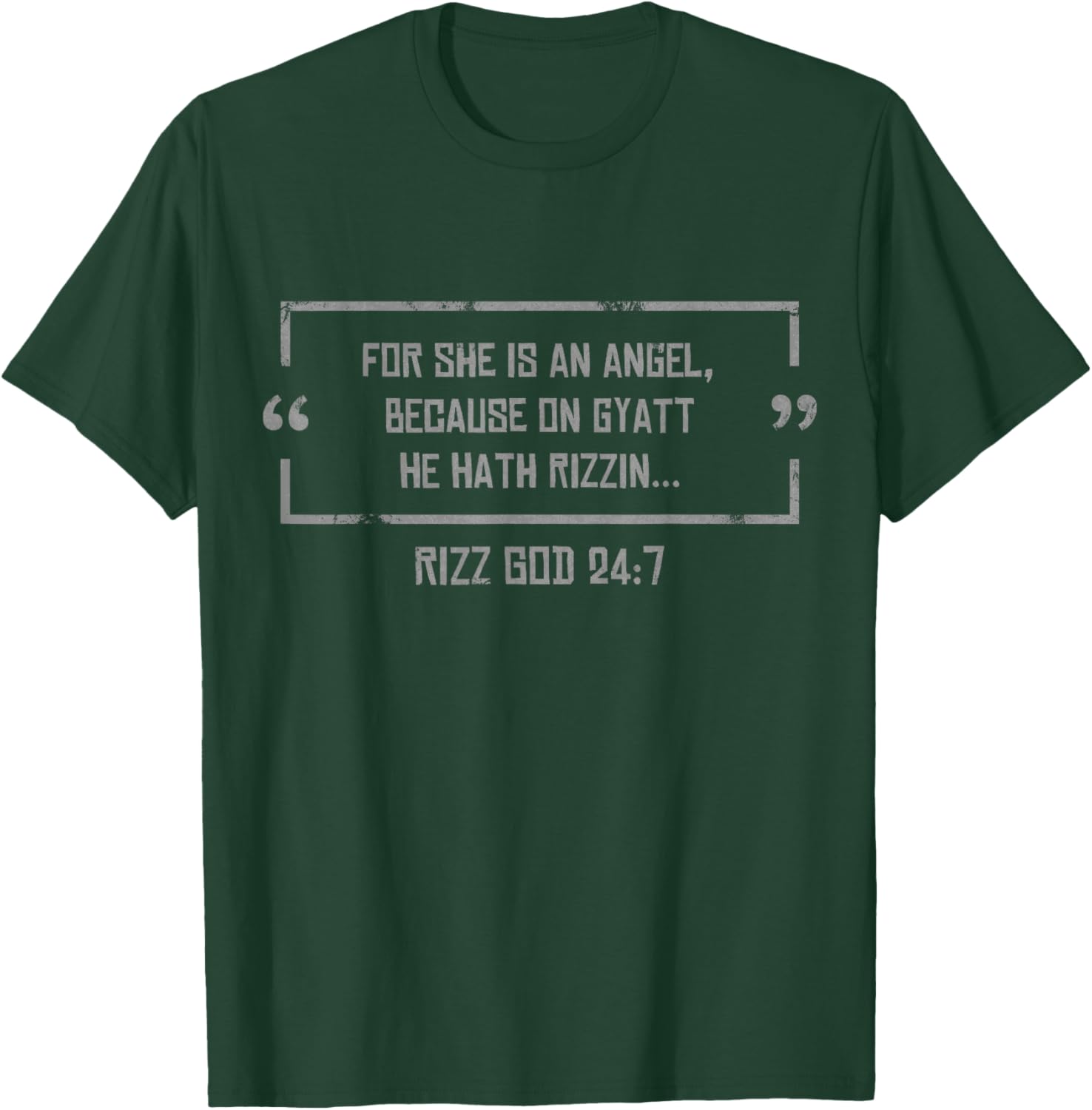 Rizz God T-Shirt - Funny Meme Design for Charisma Lovers - 19
