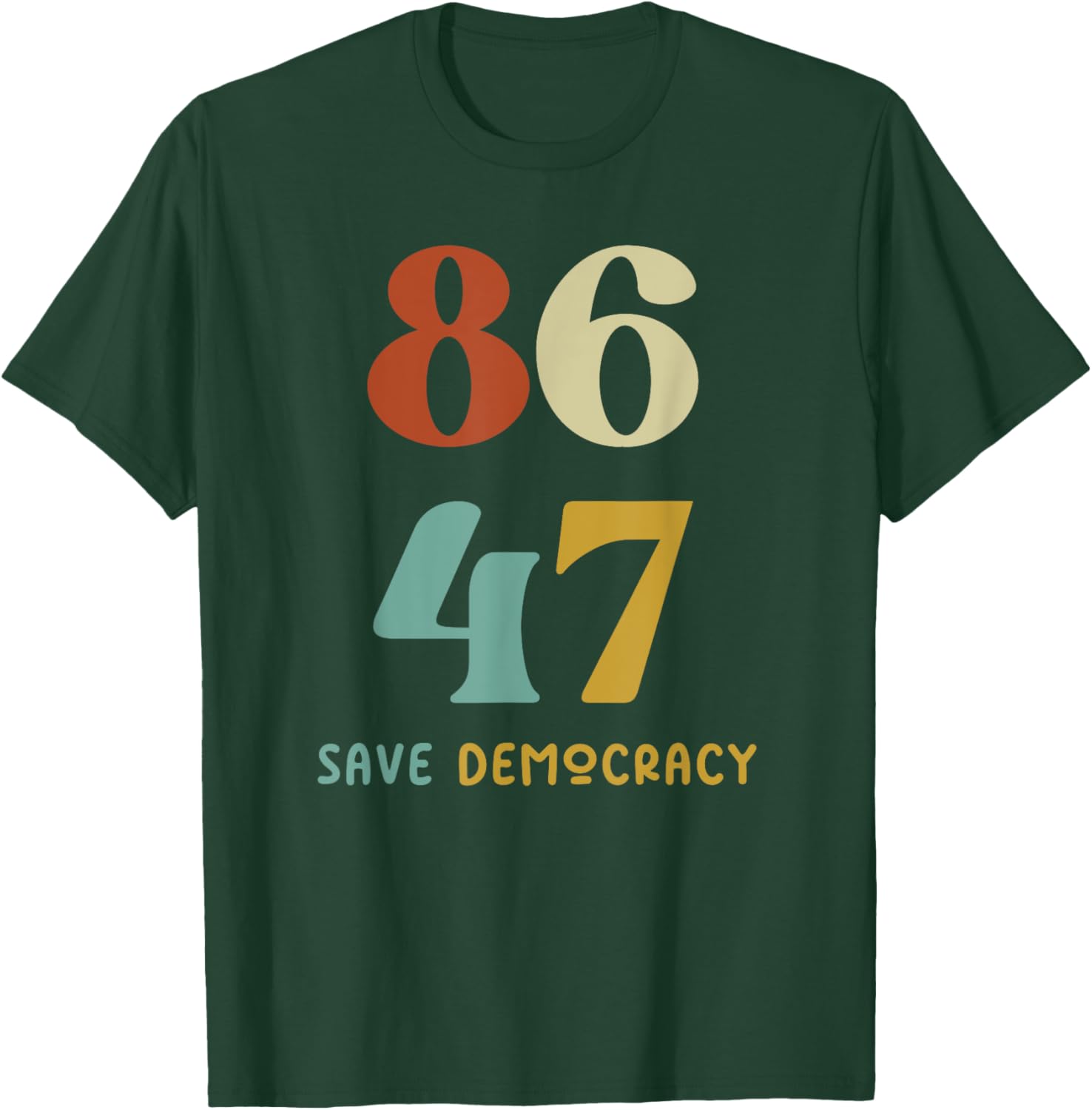 Save Democracy Anti Trump T-Shirt for Political Protest Enthusiasts - 7