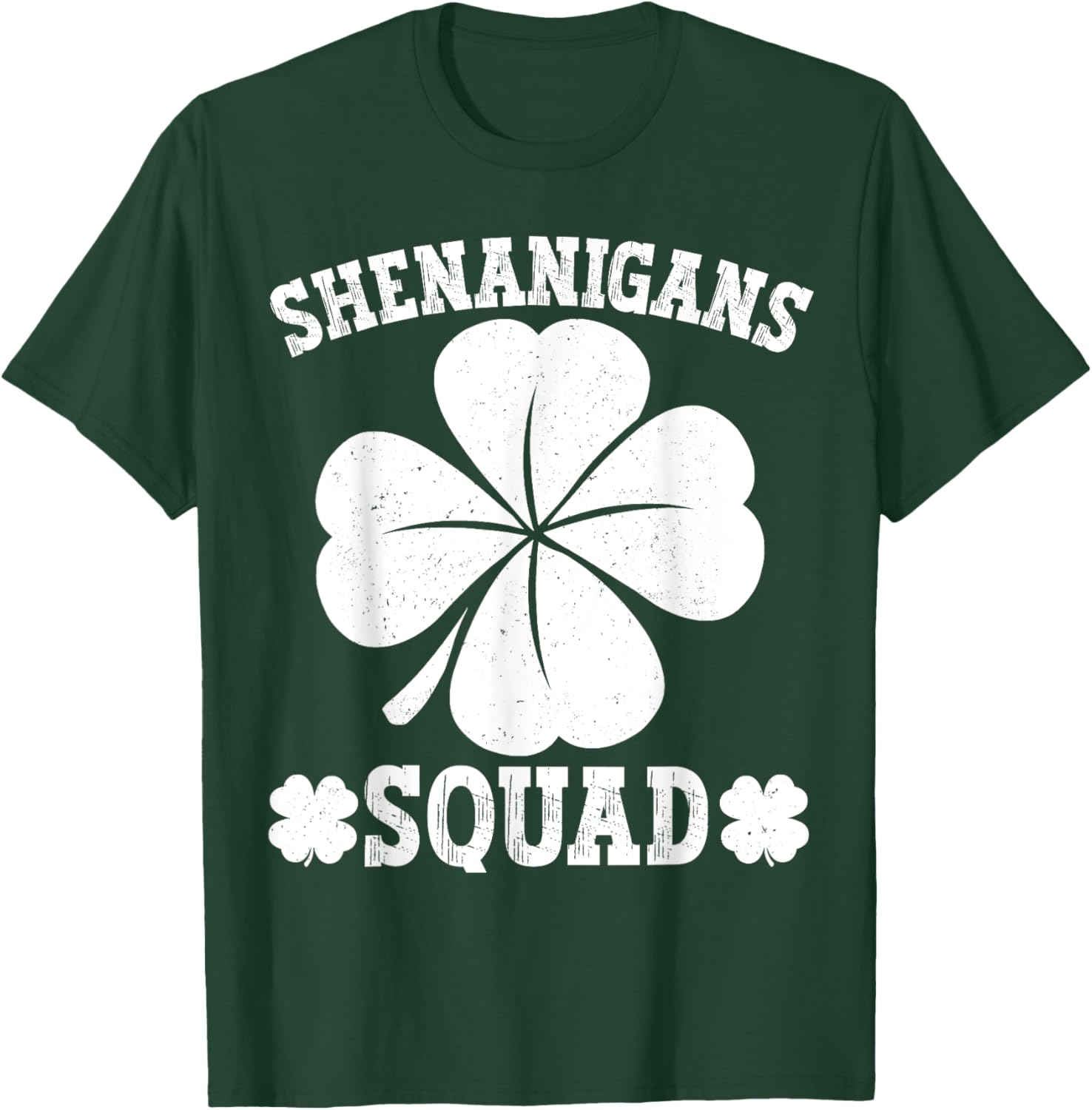 Vintage Shenanigans Squad Funny Irish T-Shirt for St Patrick's Day - 1
