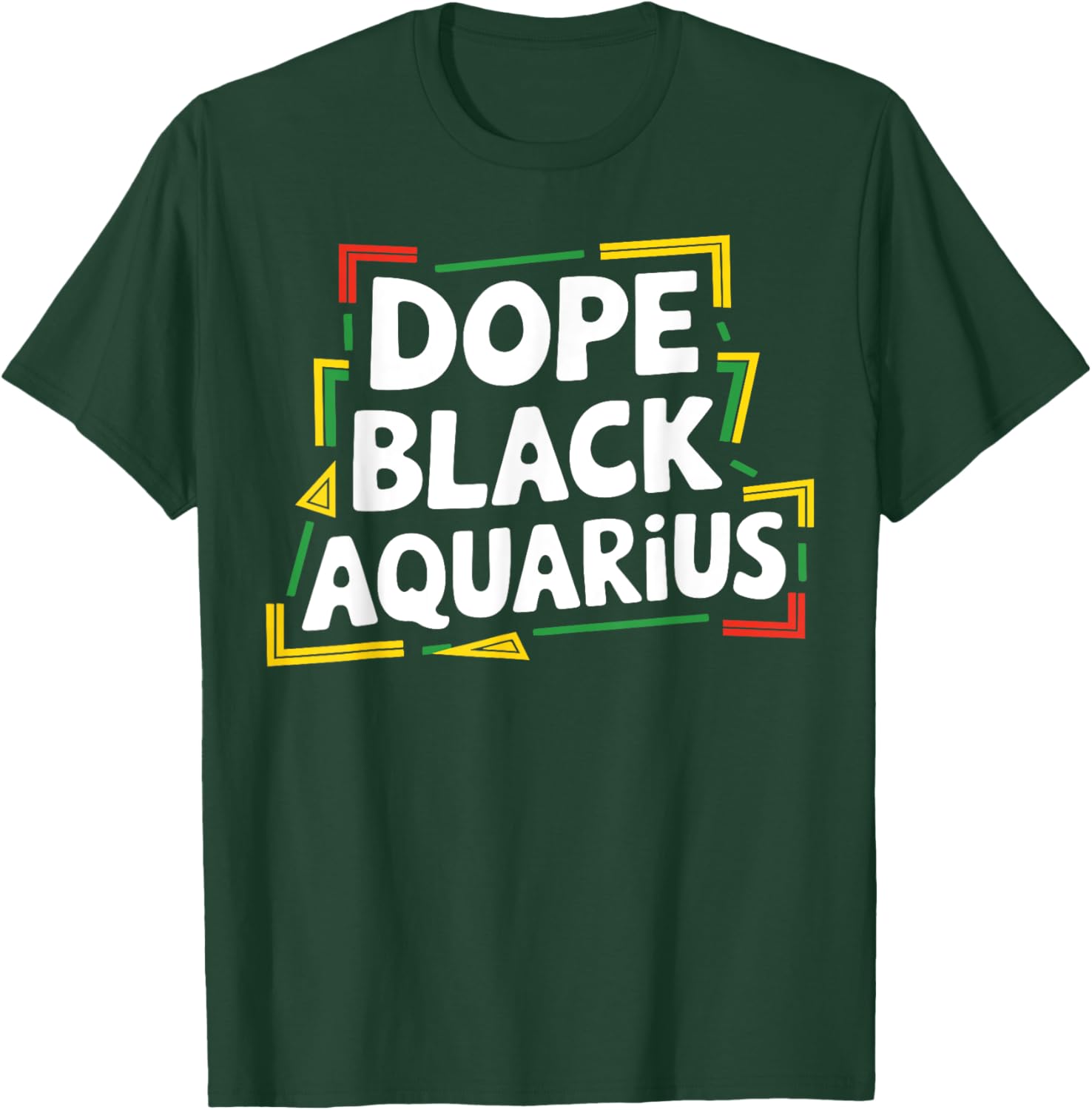 Stylish Melanin Aquarius Zodiac T-Shirt for Black Astrology Lovers - 14