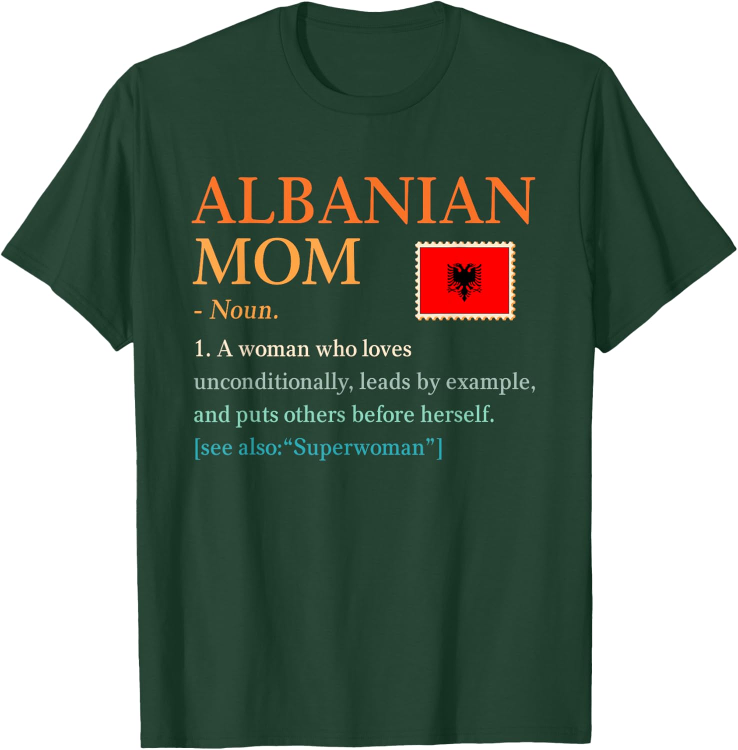 Funny Albanian Mom Pride T-Shirt for Mother's Day Gift - 17