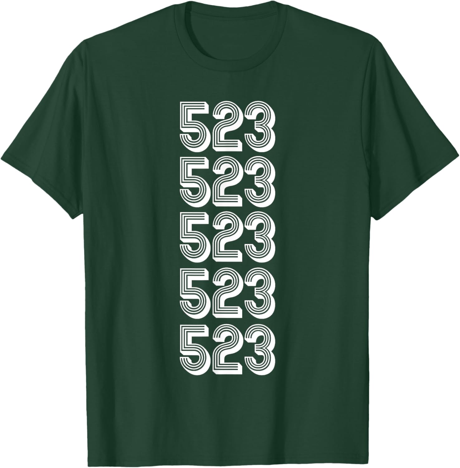 523 Area Code Non Geographic Services T-Shirt - Fun and Stylish Apparel - 6