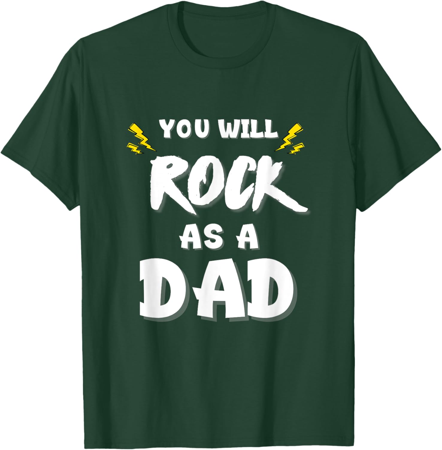 Funny New Dad Gift You Will Rock as a Dad T-Shirt for New Fathers - 10