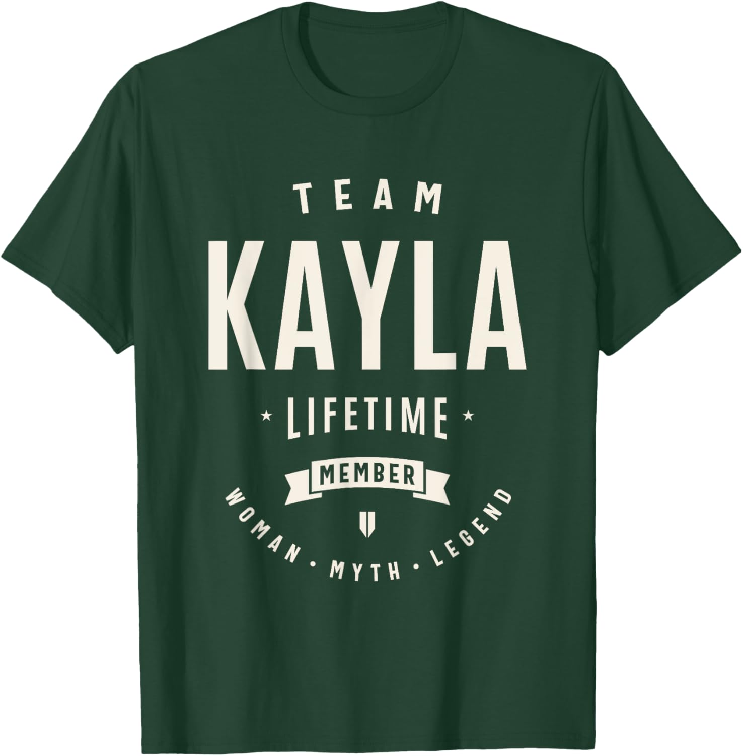 Team Kayla Funny Lifetime Member T-Shirt for Proud Kayla Fans - 18