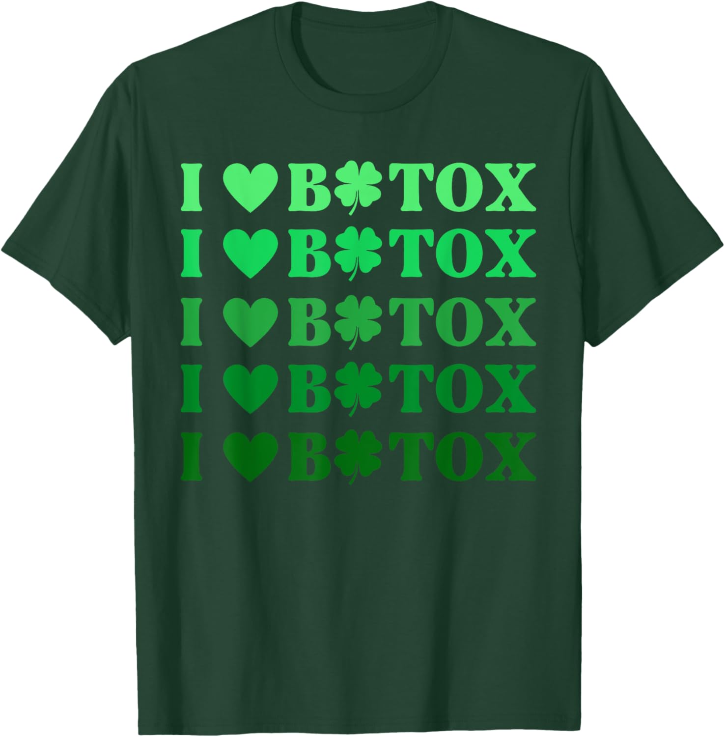 St Patrick's Day Botox Dealer Nurse Esthetician T-Shirt for Fun Festivities - 19