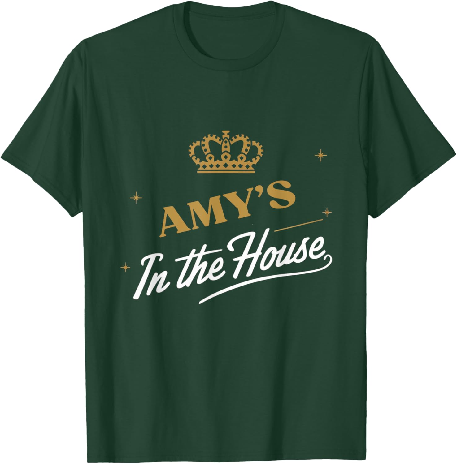 Amy's In The House Funny T-Shirt for Women: Trendy Casual Wear - 9