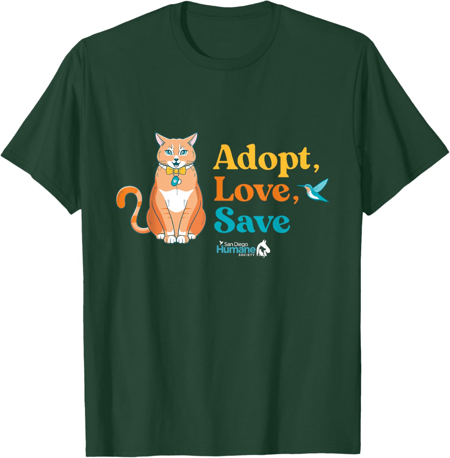 Adopt Love Save Rescue Cat T-Shirt for Men and Women - Perfect Gift! - 10