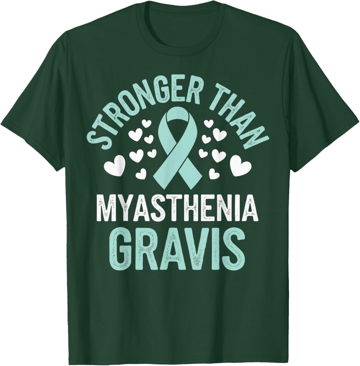 Stronger Than Myasthenia Gravis T-Shirt for Support & Comfort - 5