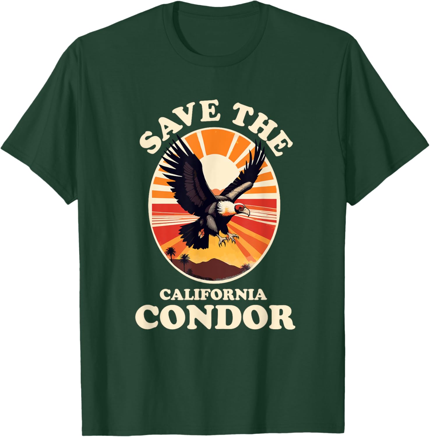 Save the California Condor T-Shirt for Bird Lovers and Nature Enthusiasts - 19